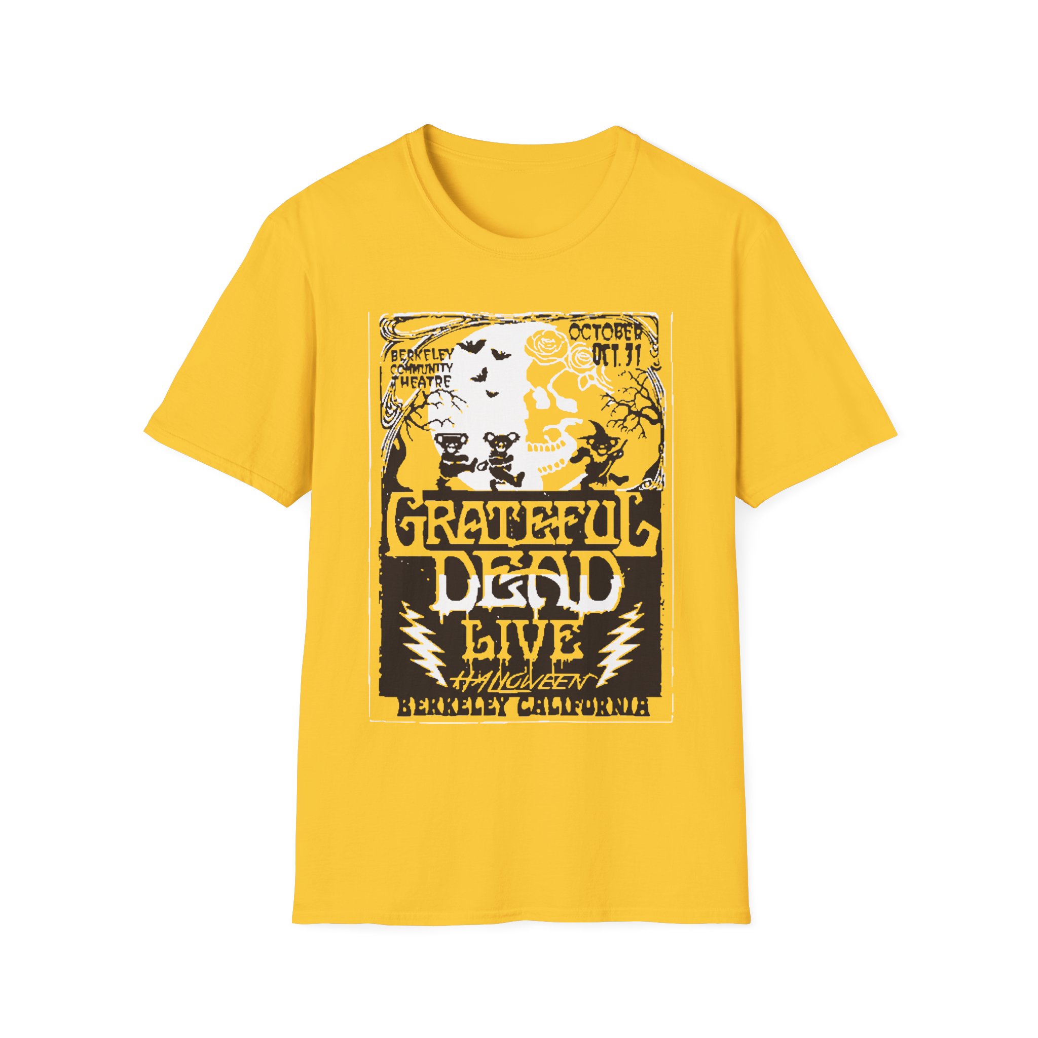 Grateful Dead Halloween Lot Shirt Unisex Softstyle T-Shirt - Image 9