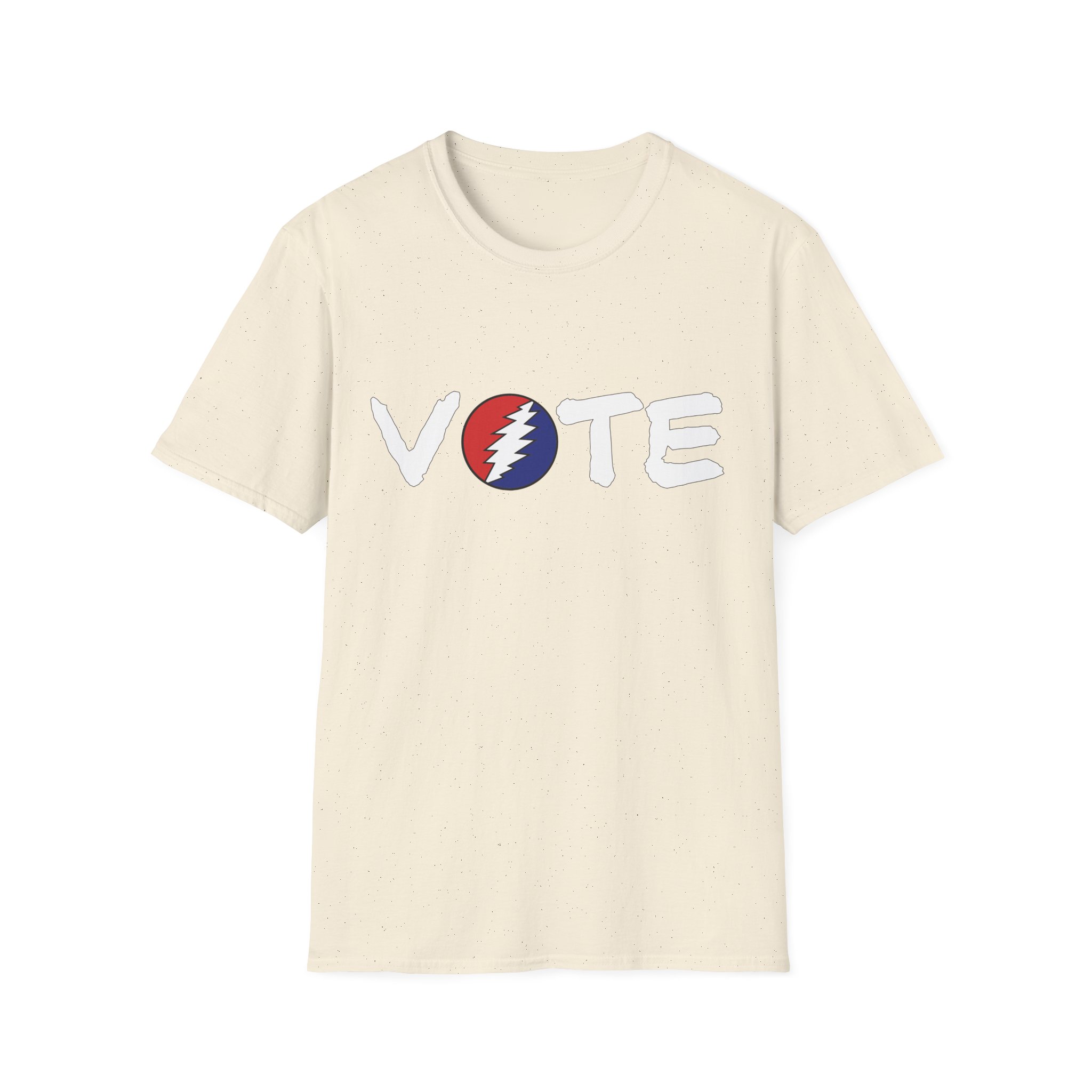 Grateful Dead Vote Lot Shirt White Unisex Softstyle - Image 15