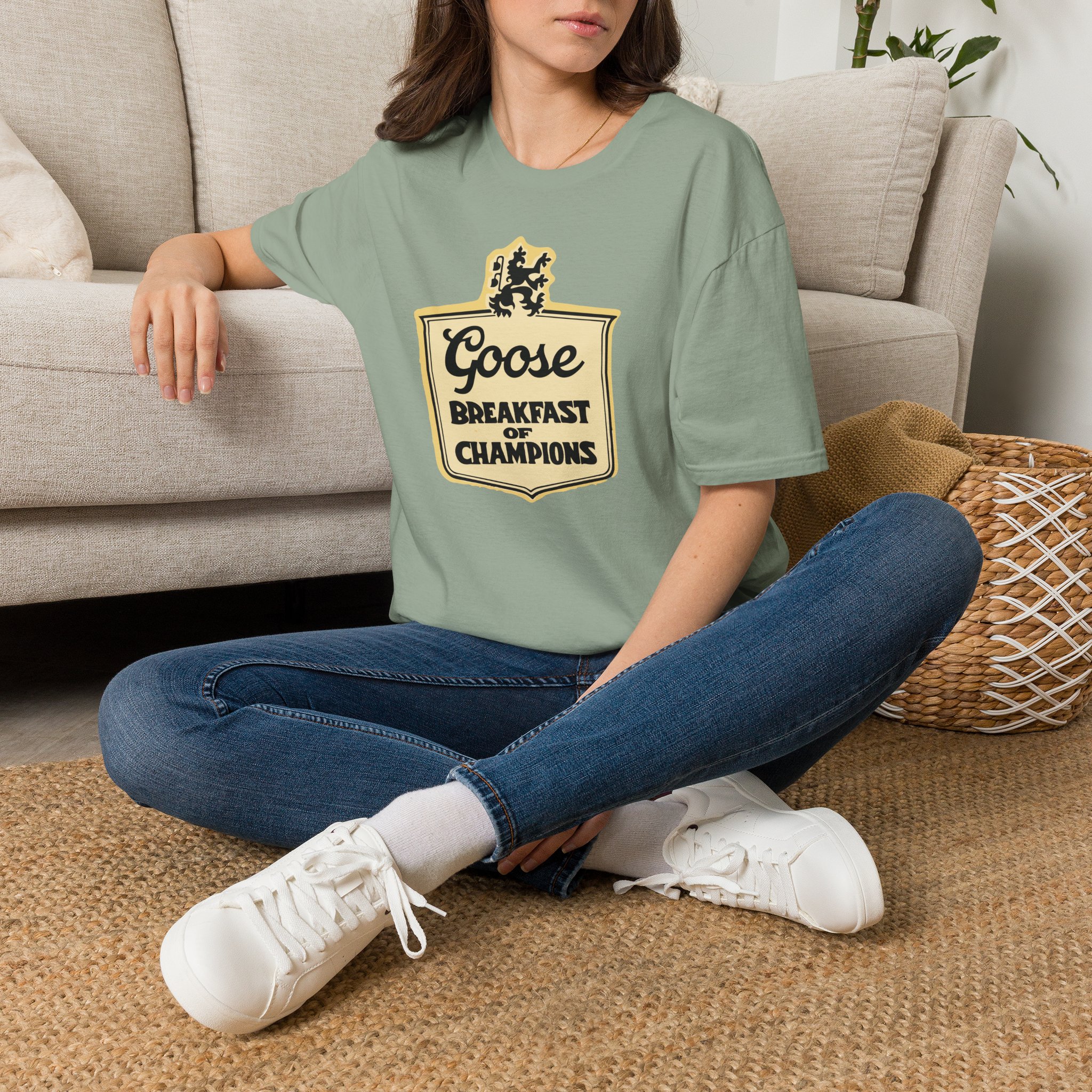 Goose Breakfast of Champions Lot Shirt Unisex Softstyle - Image 30