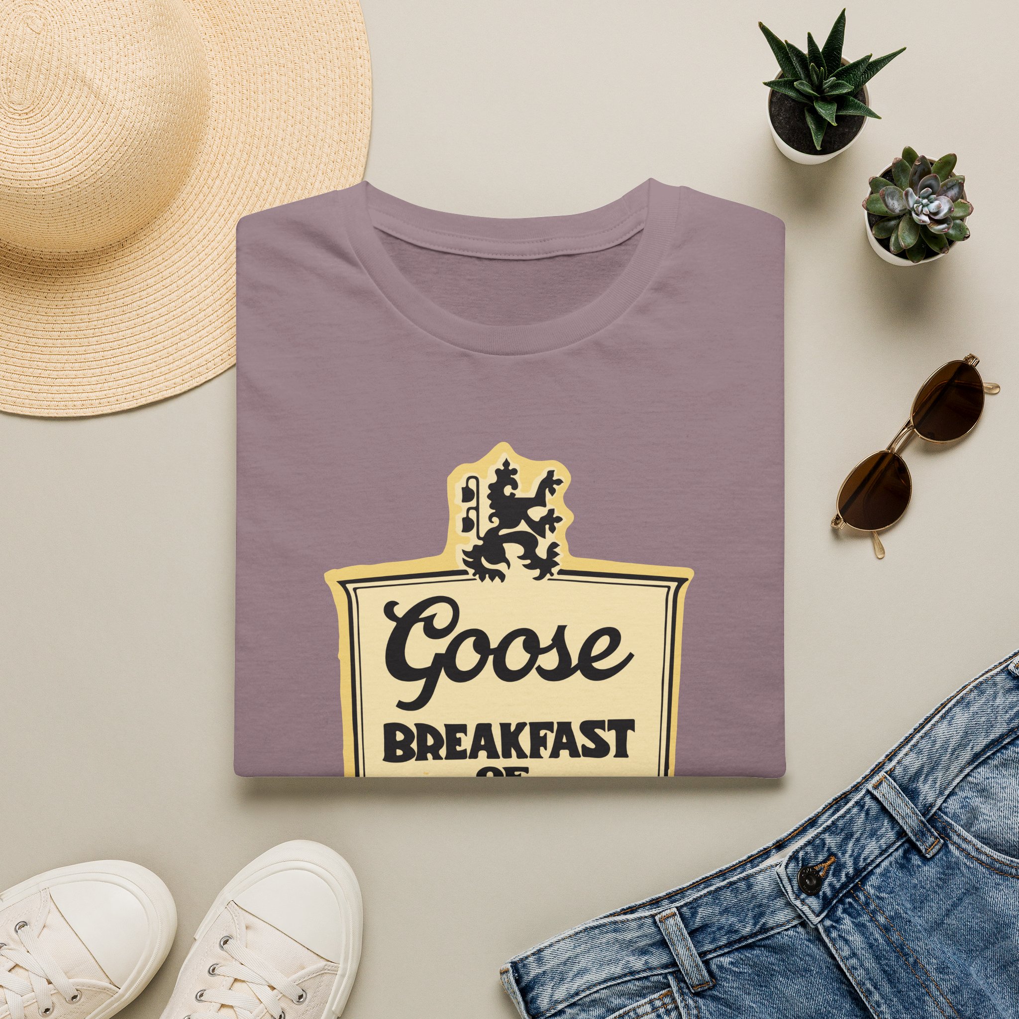 Goose Breakfast of Champions Lot Shirt Unisex Softstyle - Image 53