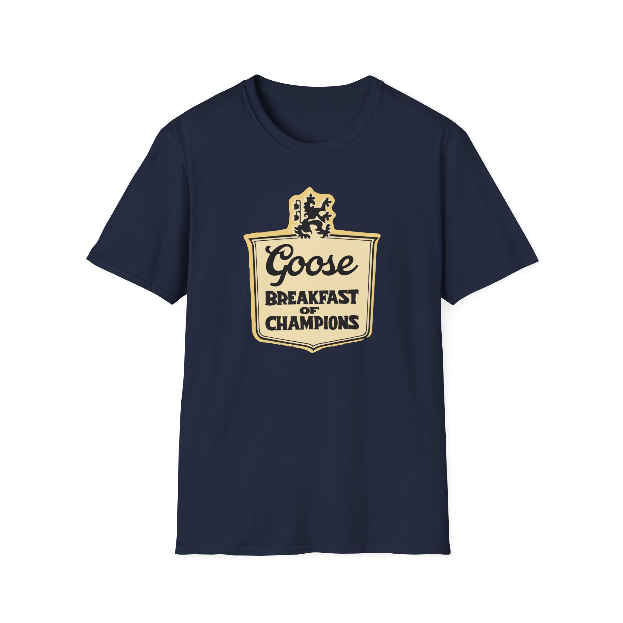 Goose Breakfast of Champions Lot Shirt Unisex Softstyle - Image 51