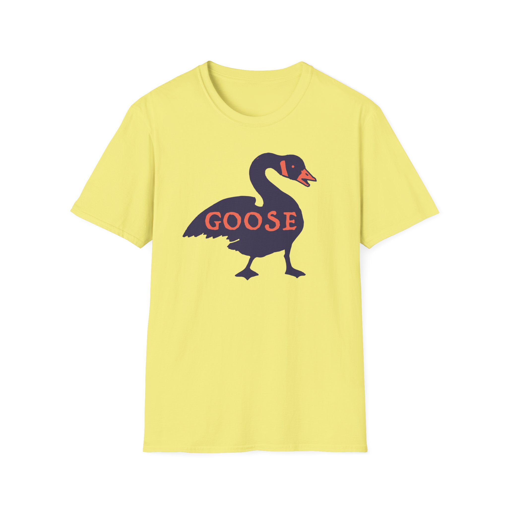 Goose Violet Orange Lot Shirt Unisex Softstyle - Image 19