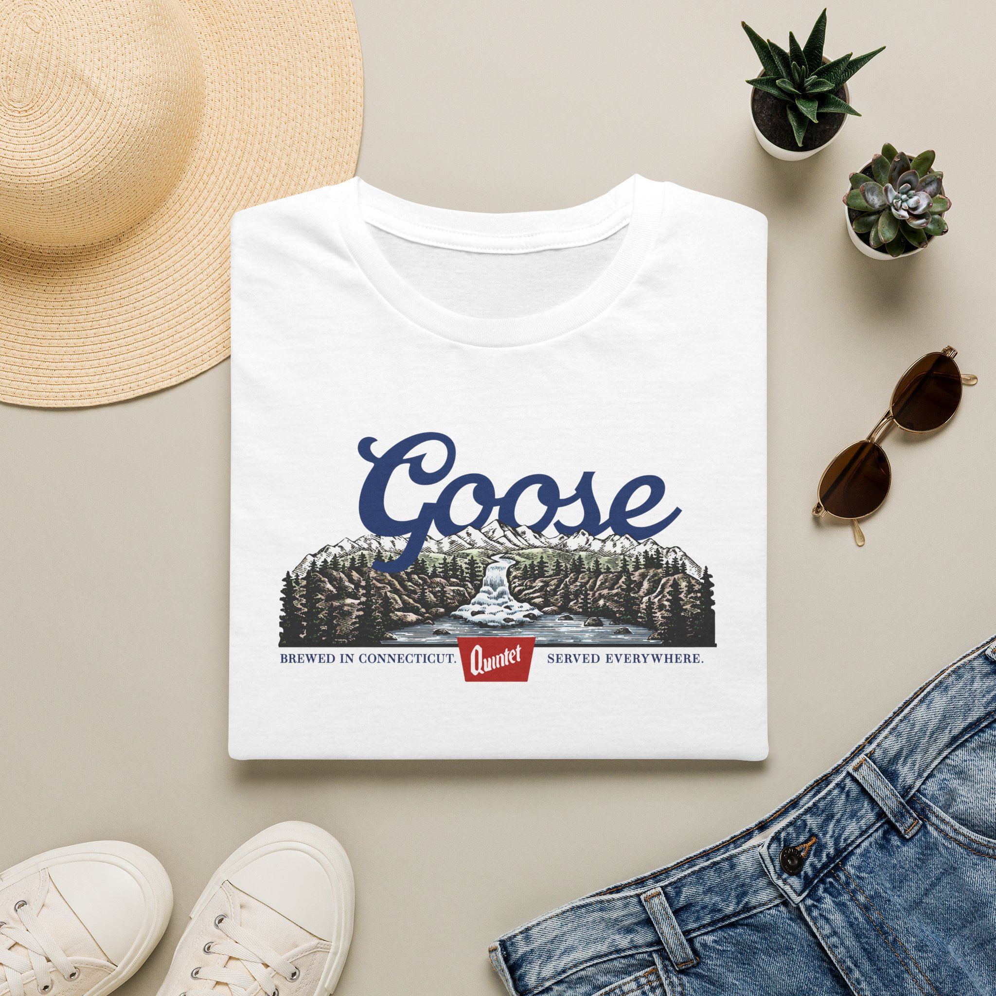 Goose Coors Enjoyed Everywhere Lot Shirt Unisex Softstyle