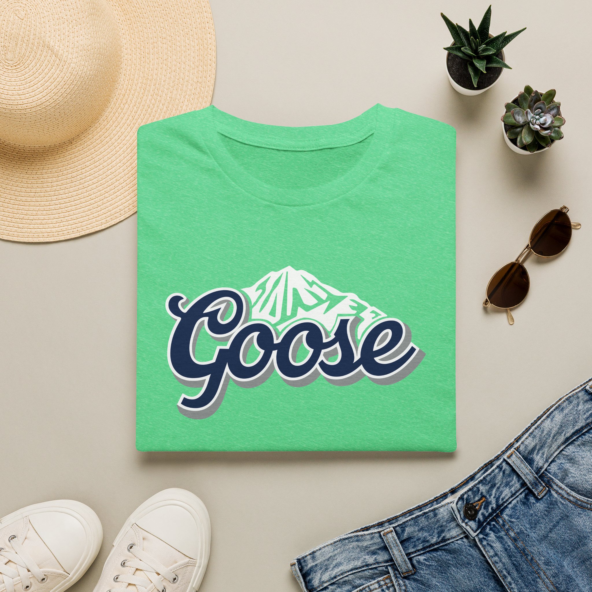Goose Coors Blue Mountain Lot Shirt Unisex Softstyle - Image 25