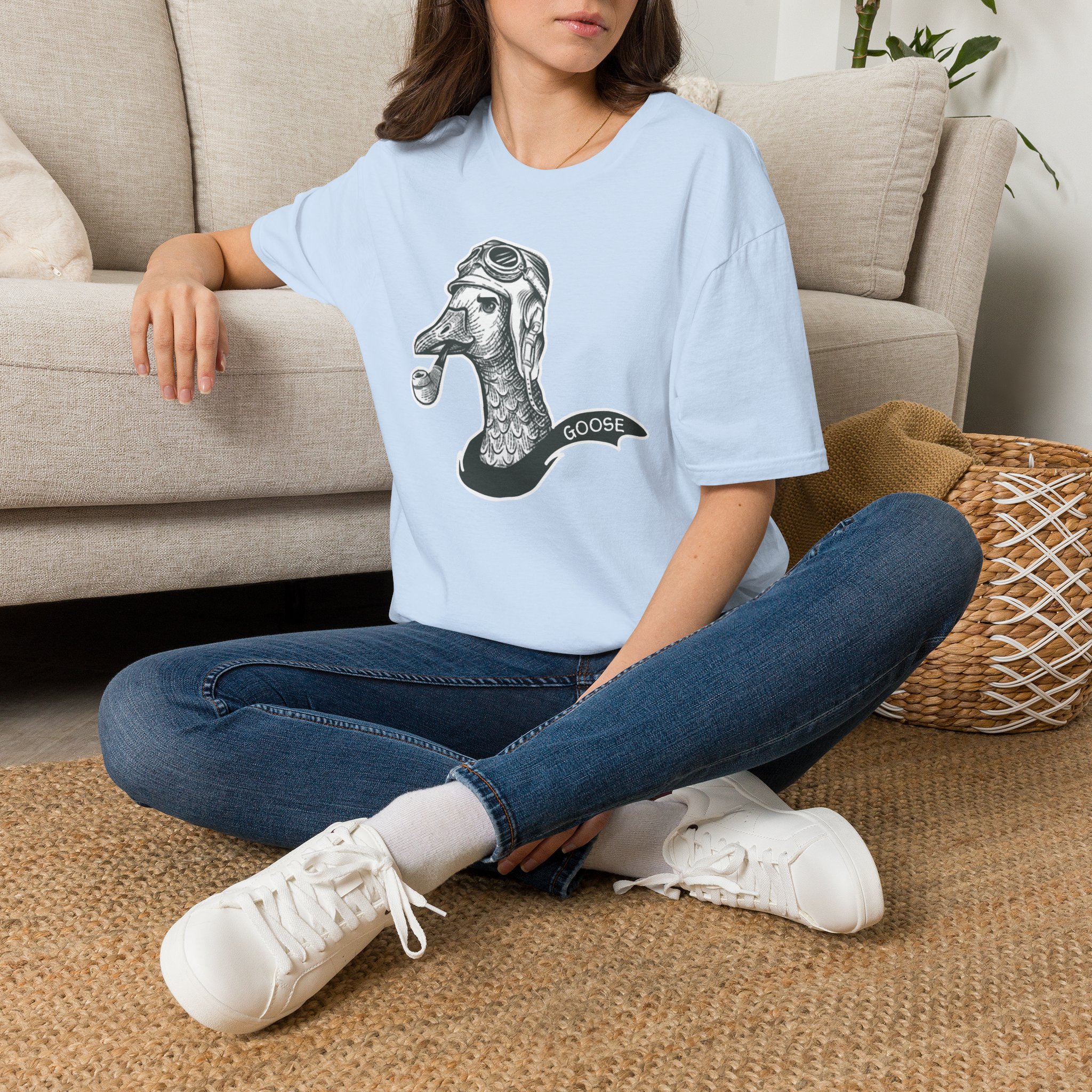 Goose Pilot Lot Shirt Unisex Softstyle - Image 38
