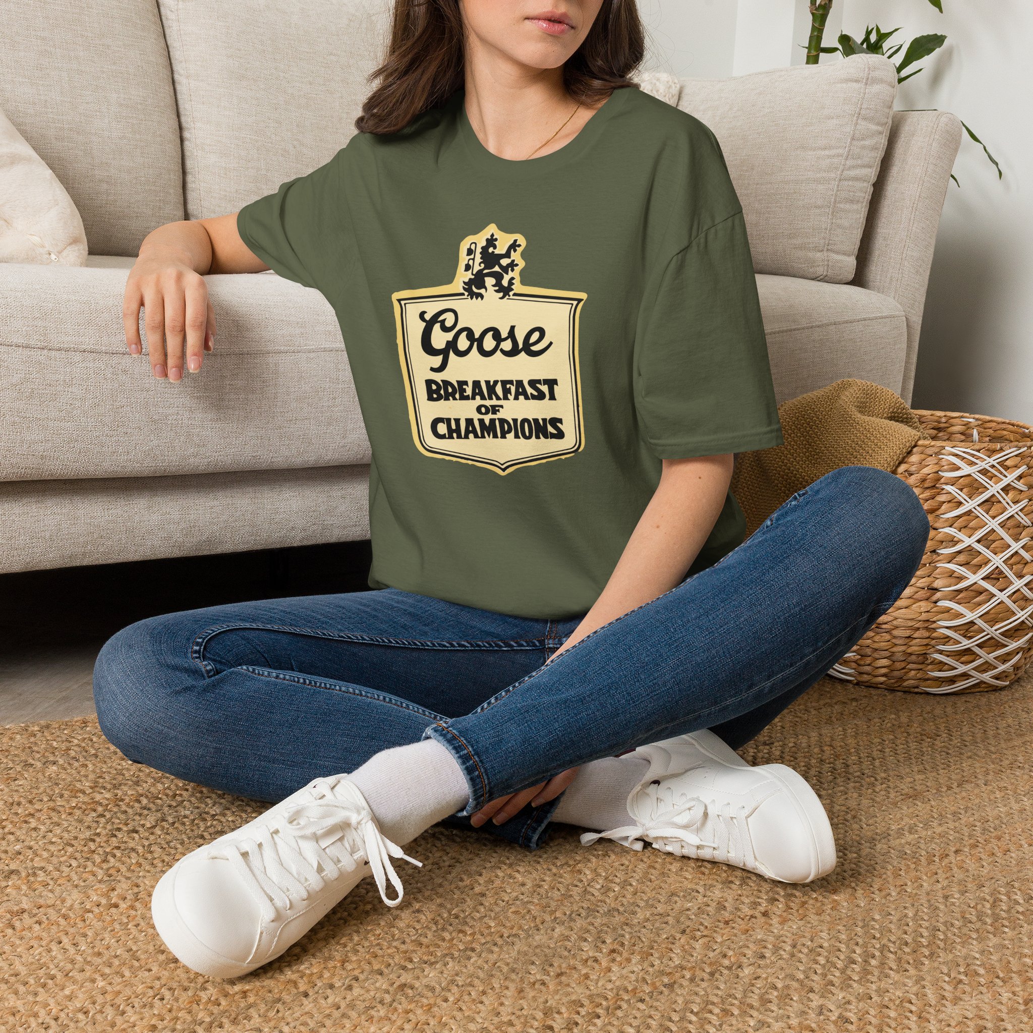 Goose Breakfast of Champions Lot Shirt Unisex Softstyle - Image 26