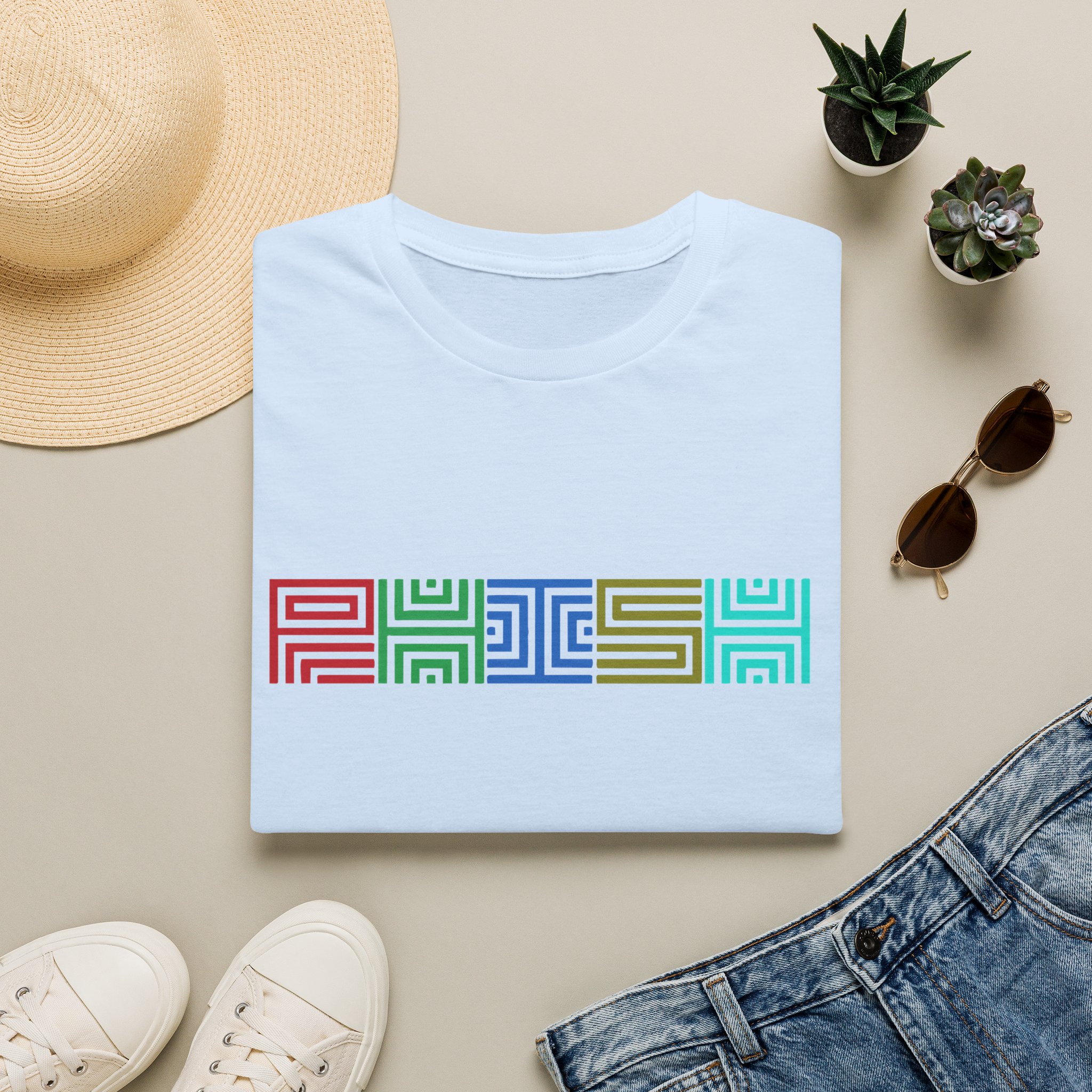 Phish Geometric Lot Shirt Unisex Softstyle - Image 7