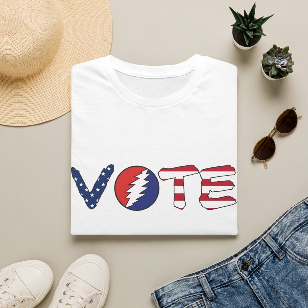 Grateful Dead Vote Lot Shirt Flag Unisex Softstyle