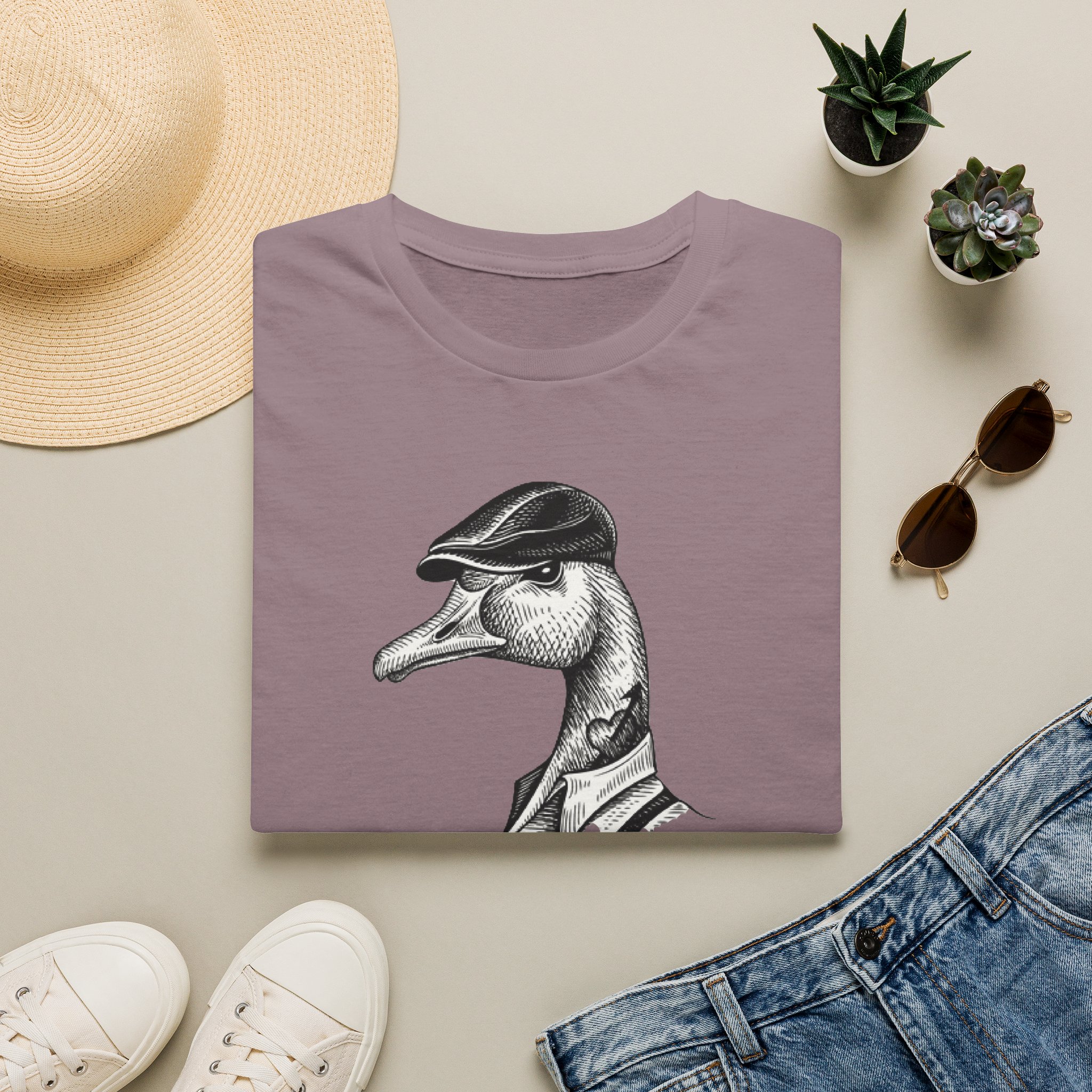 Goose Family Lot Shirt Unisex Softstyle - Image 49