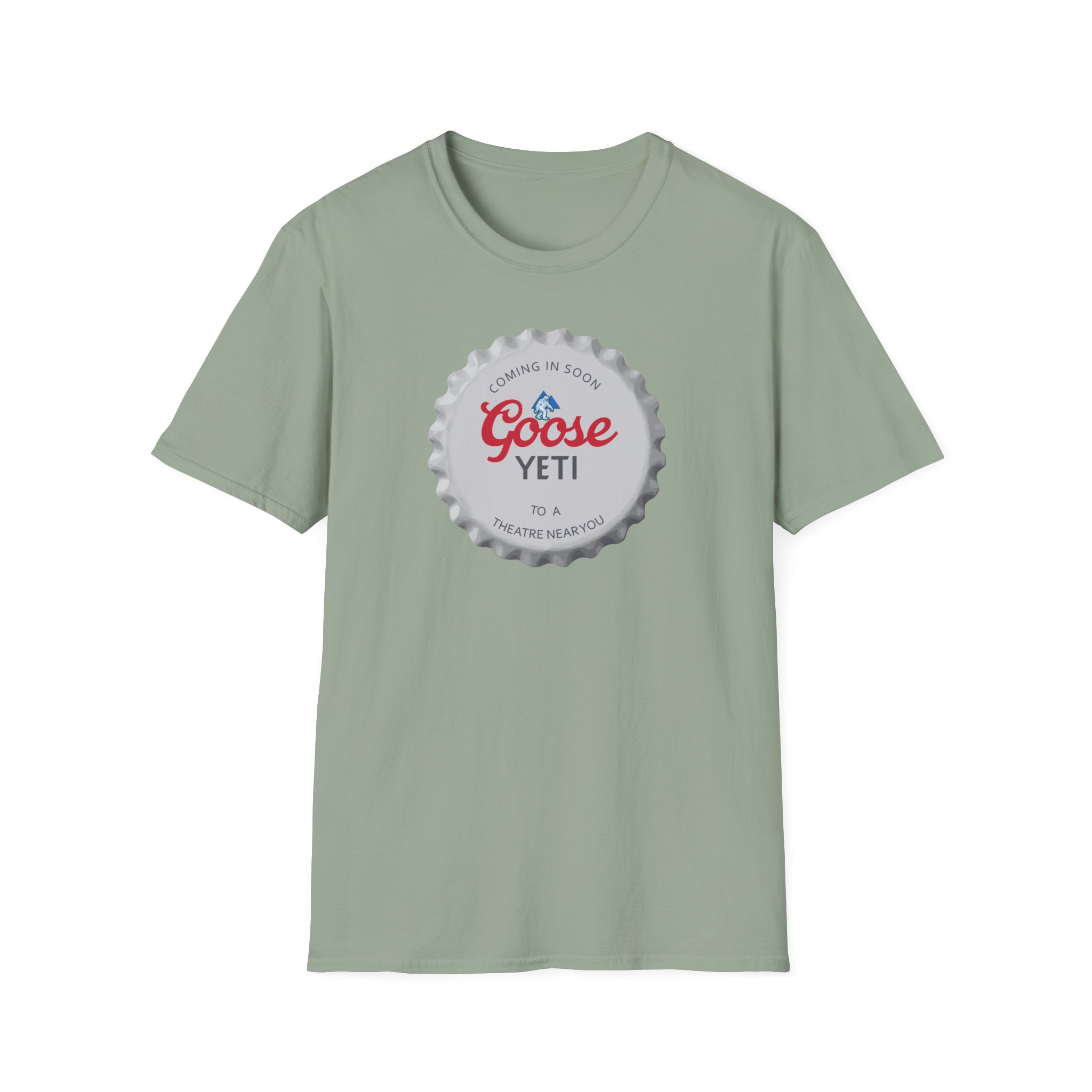 Goose Yeti Bottlecap Lot Shirt Unisex Softstyle - Image 15