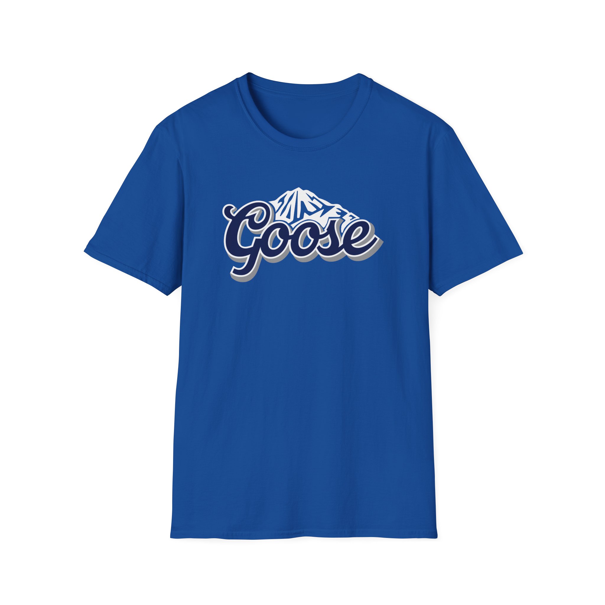 Goose Coors Blue Mountain Lot Shirt Unisex Softstyle - Image 43