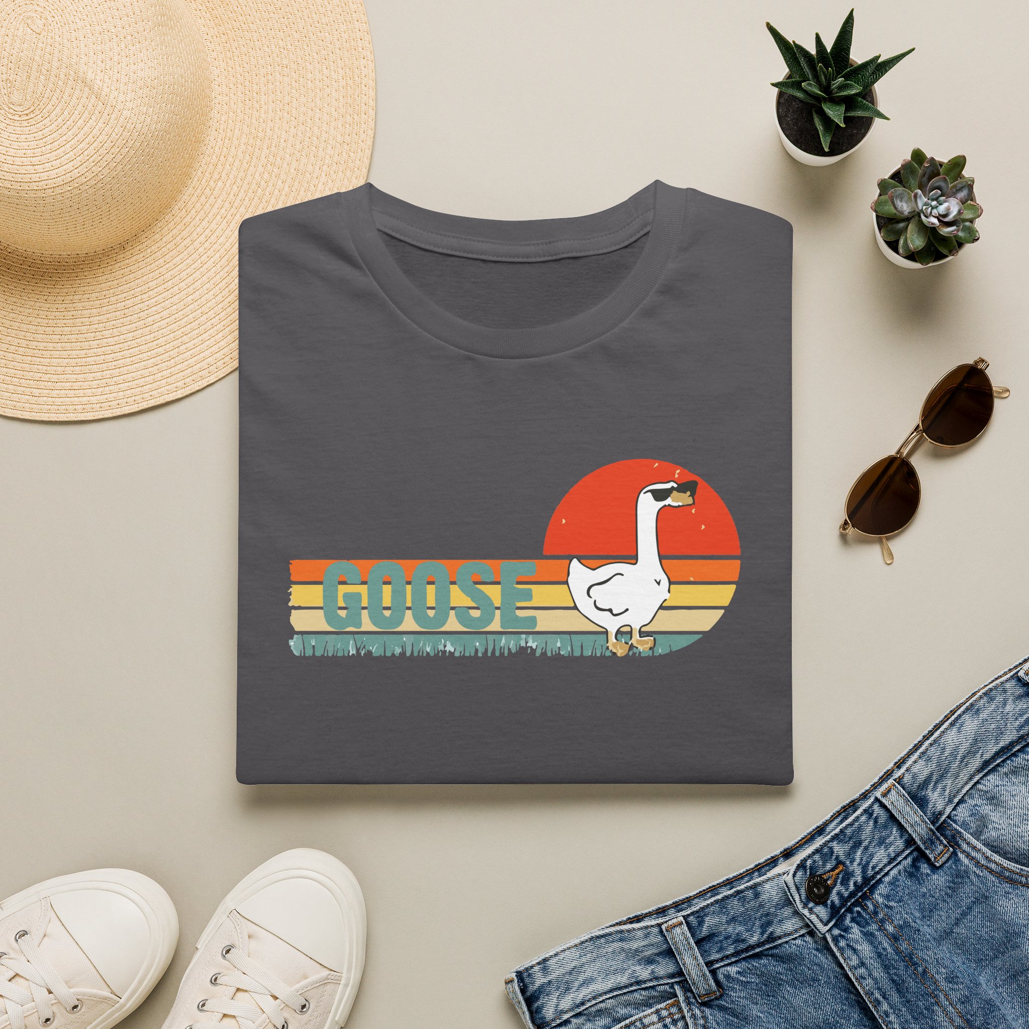 Goose Retro Lot Shirt Unisex Softstyle - Image 41