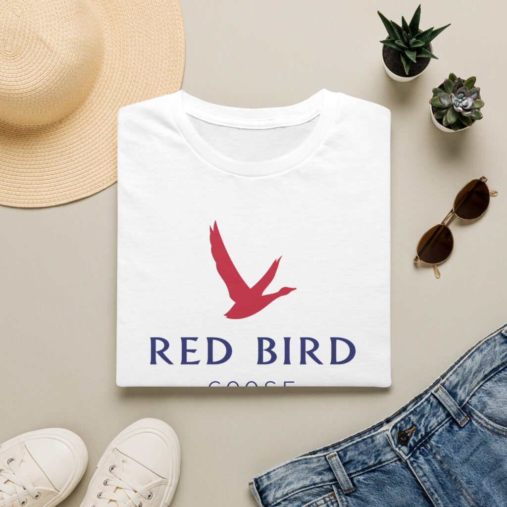 Goose Red Bird Grey Goose Lot Shirt Unisex Softstyle
