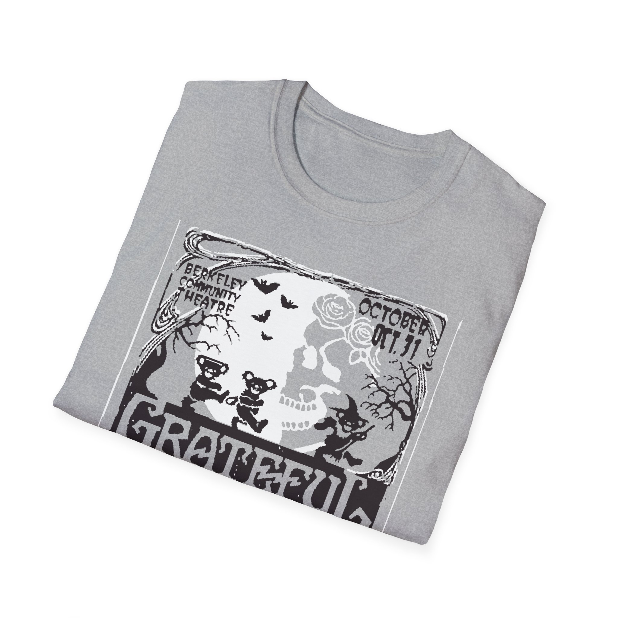 Grateful Dead Halloween Lot Shirt Unisex Softstyle T-Shirt - Image 8