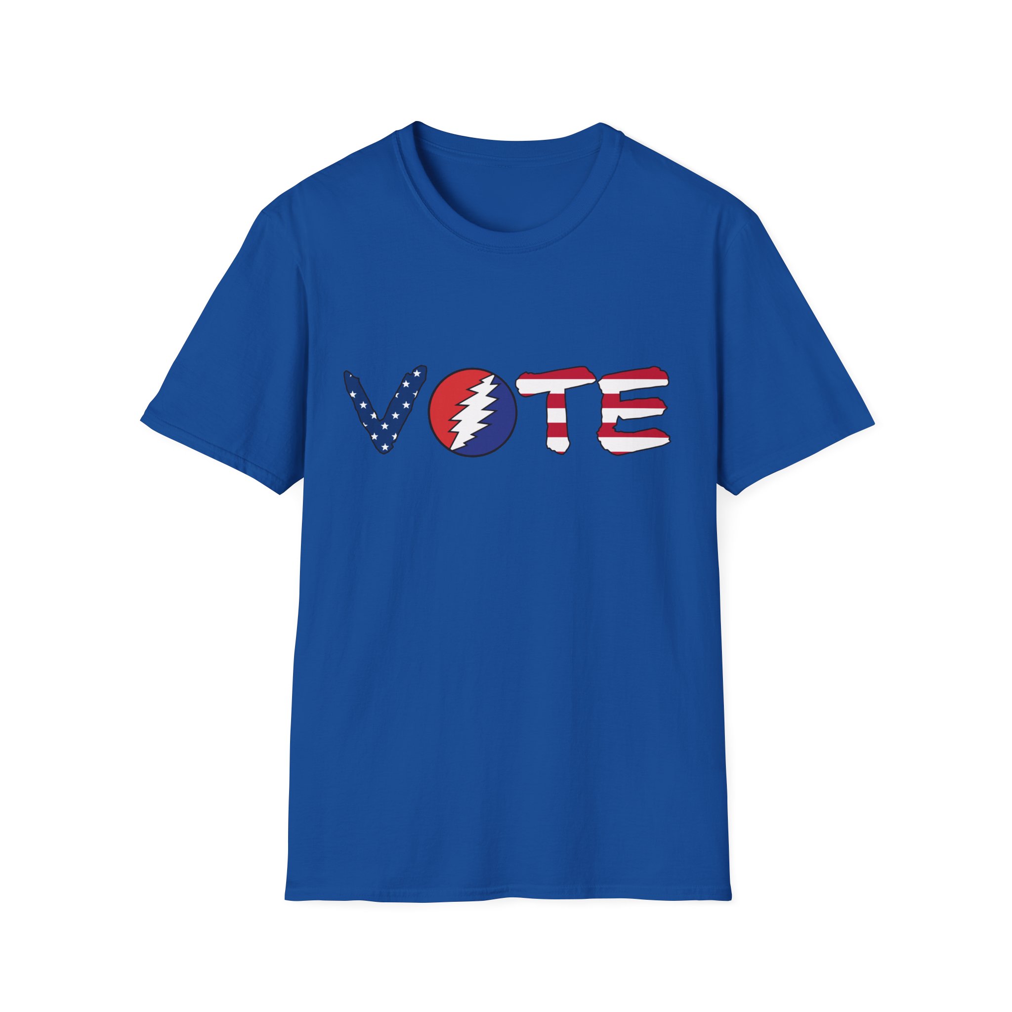 Grateful Dead Vote Lot Shirt Flag Unisex Softstyle - Image 43