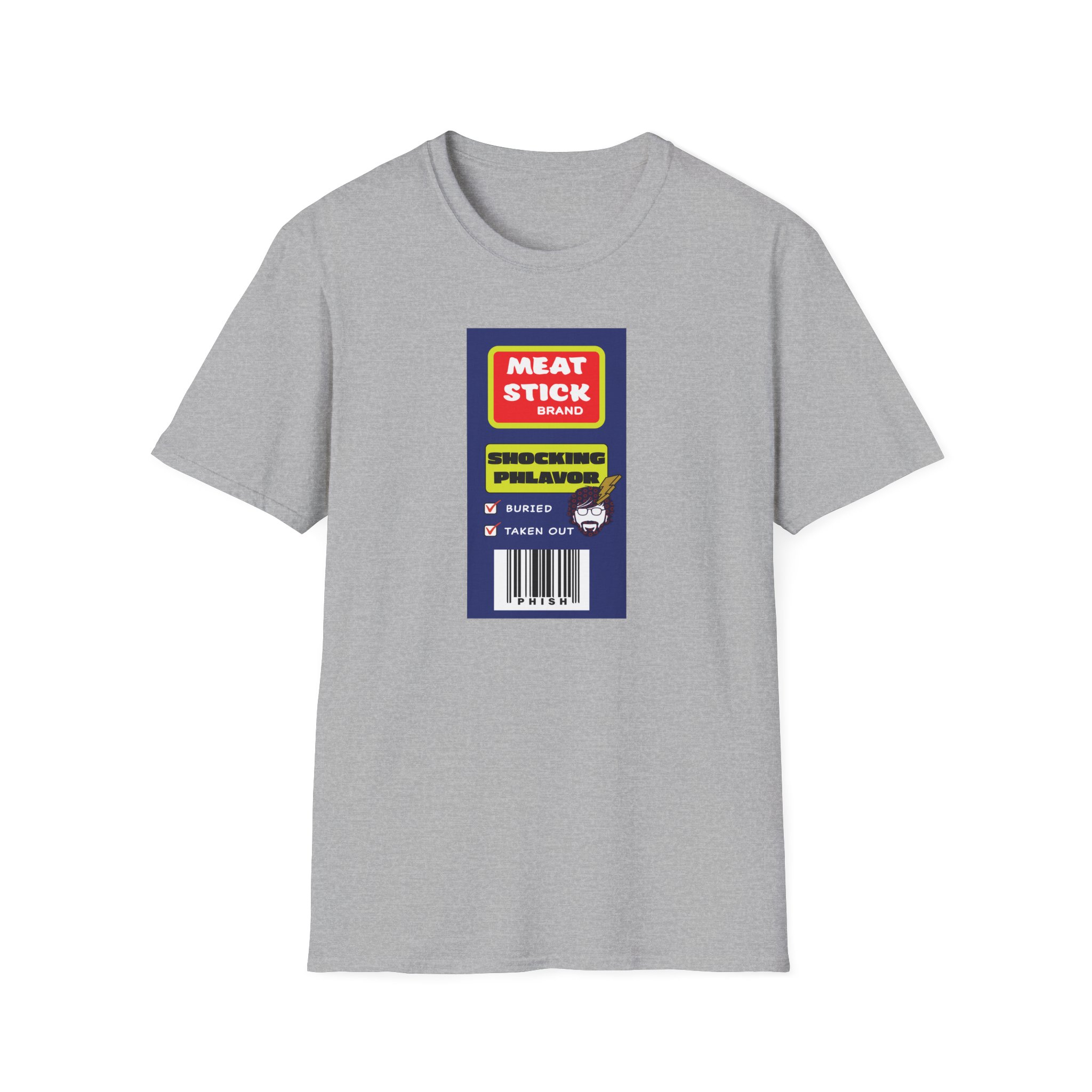 Phish Meatstick Snack Stick Lot Shirt Unisex Softstyle - Image 9