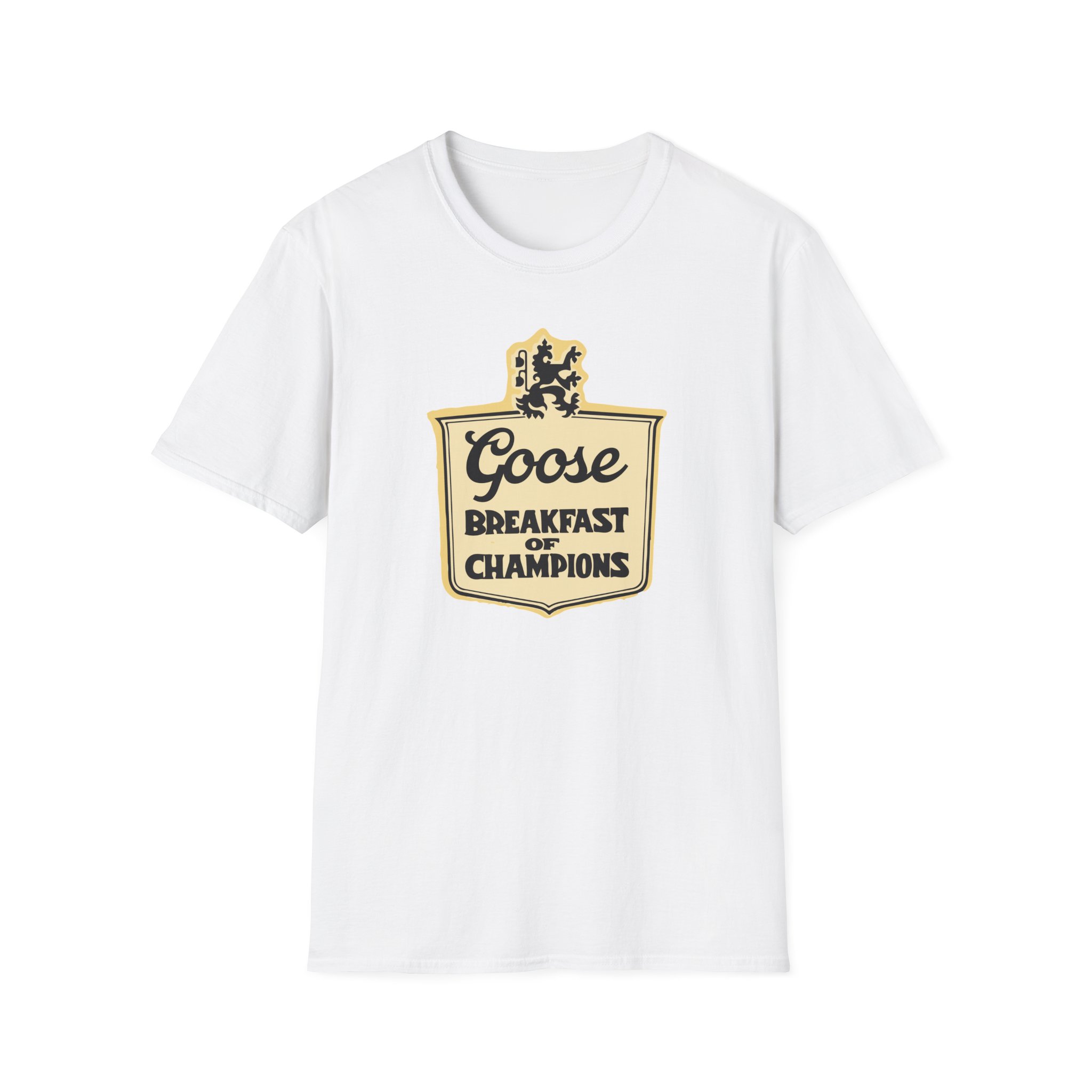 Goose Breakfast of Champions Lot Shirt Unisex Softstyle - Image 3