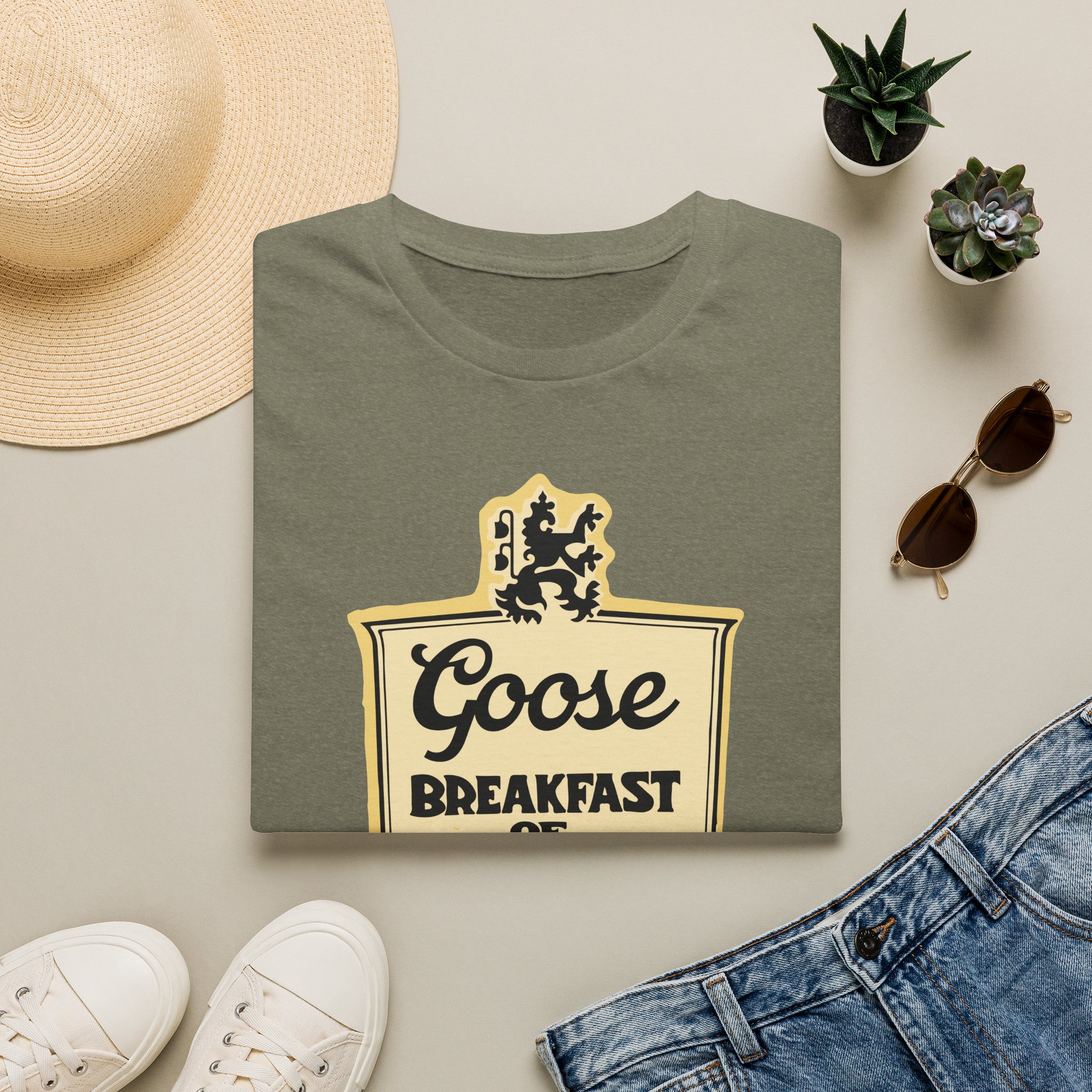 Goose Breakfast of Champions Lot Shirt Unisex Softstyle - Image 21
