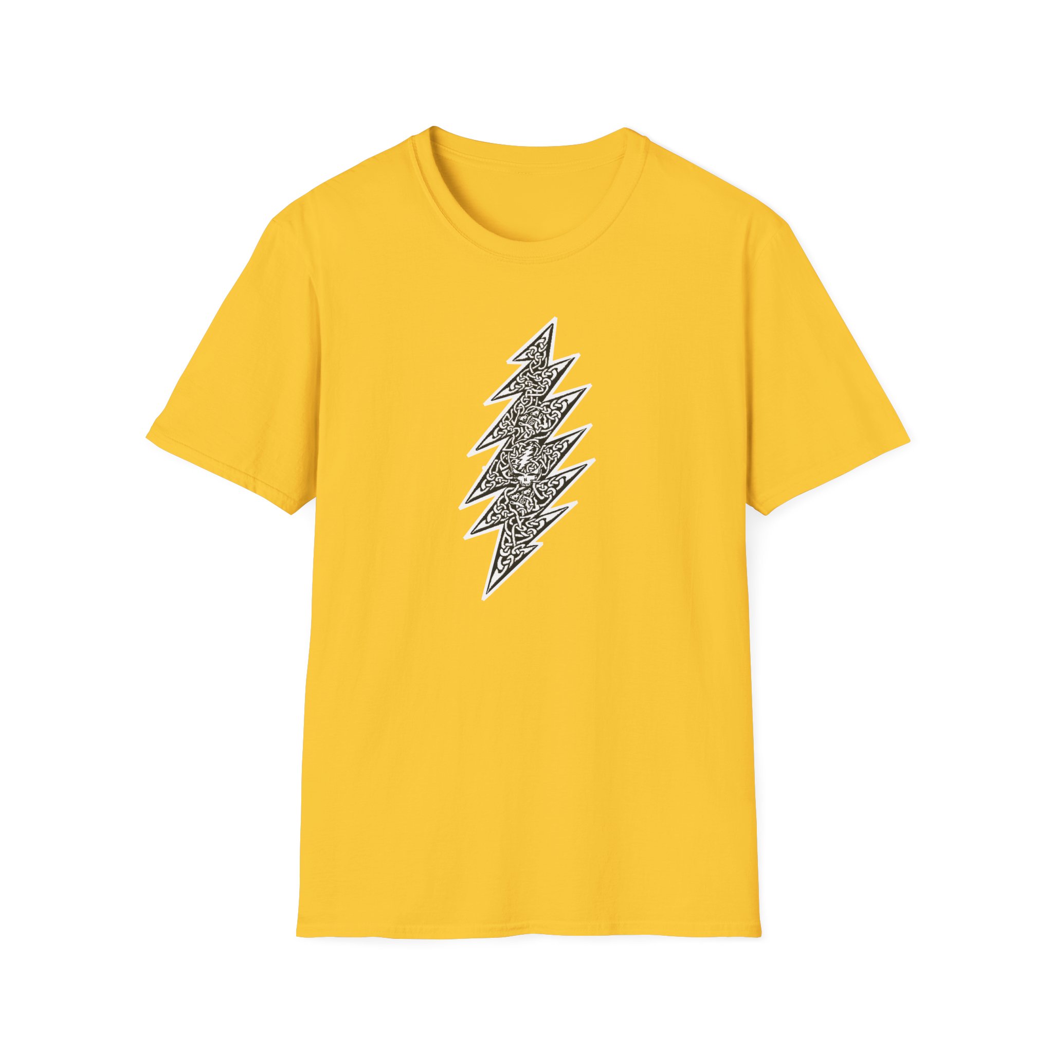 Grateful Dead Celtic Bolt Lot Shirt Unisex Softstyle T-Shirt - Image 10