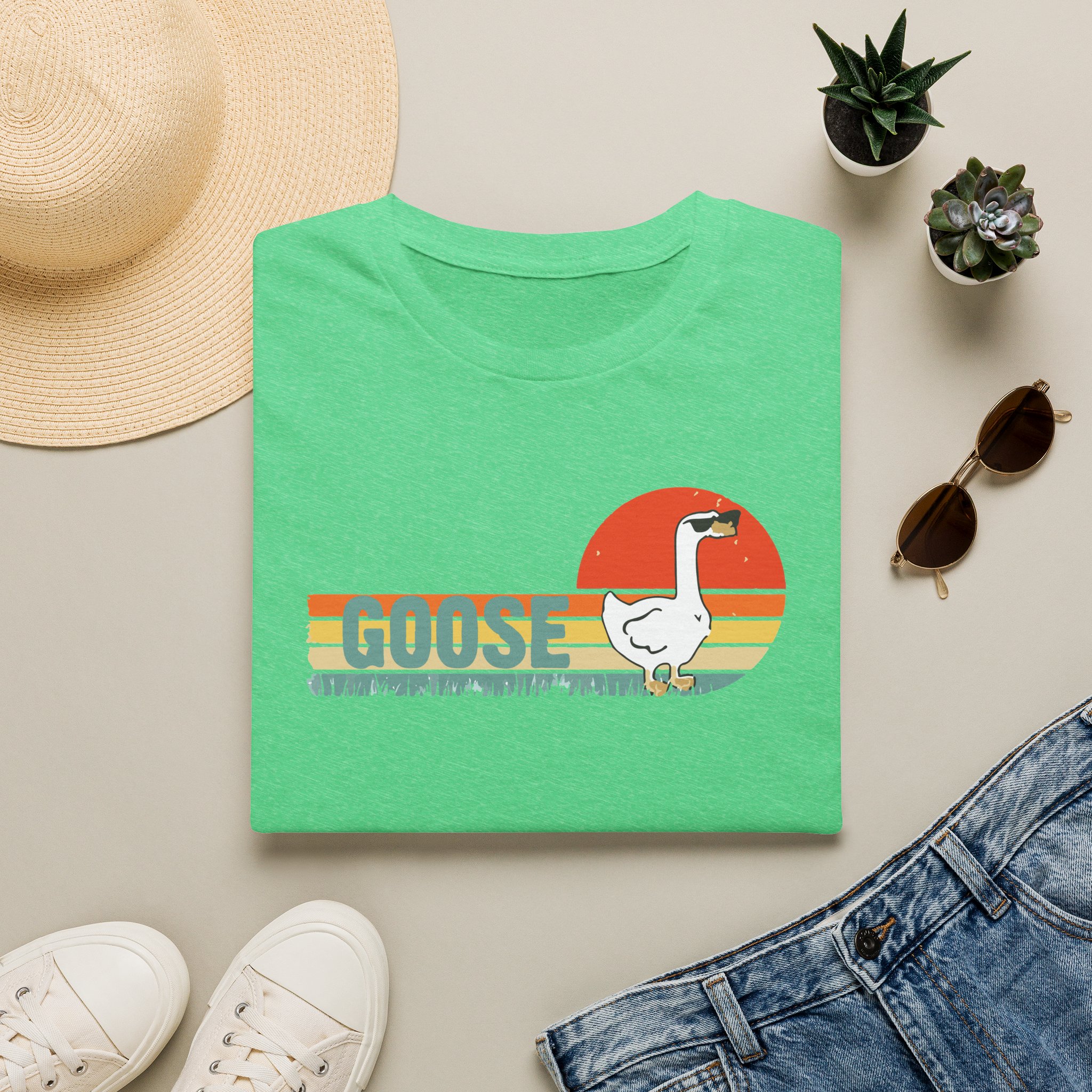 Goose Retro Lot Shirt Unisex Softstyle - Image 29
