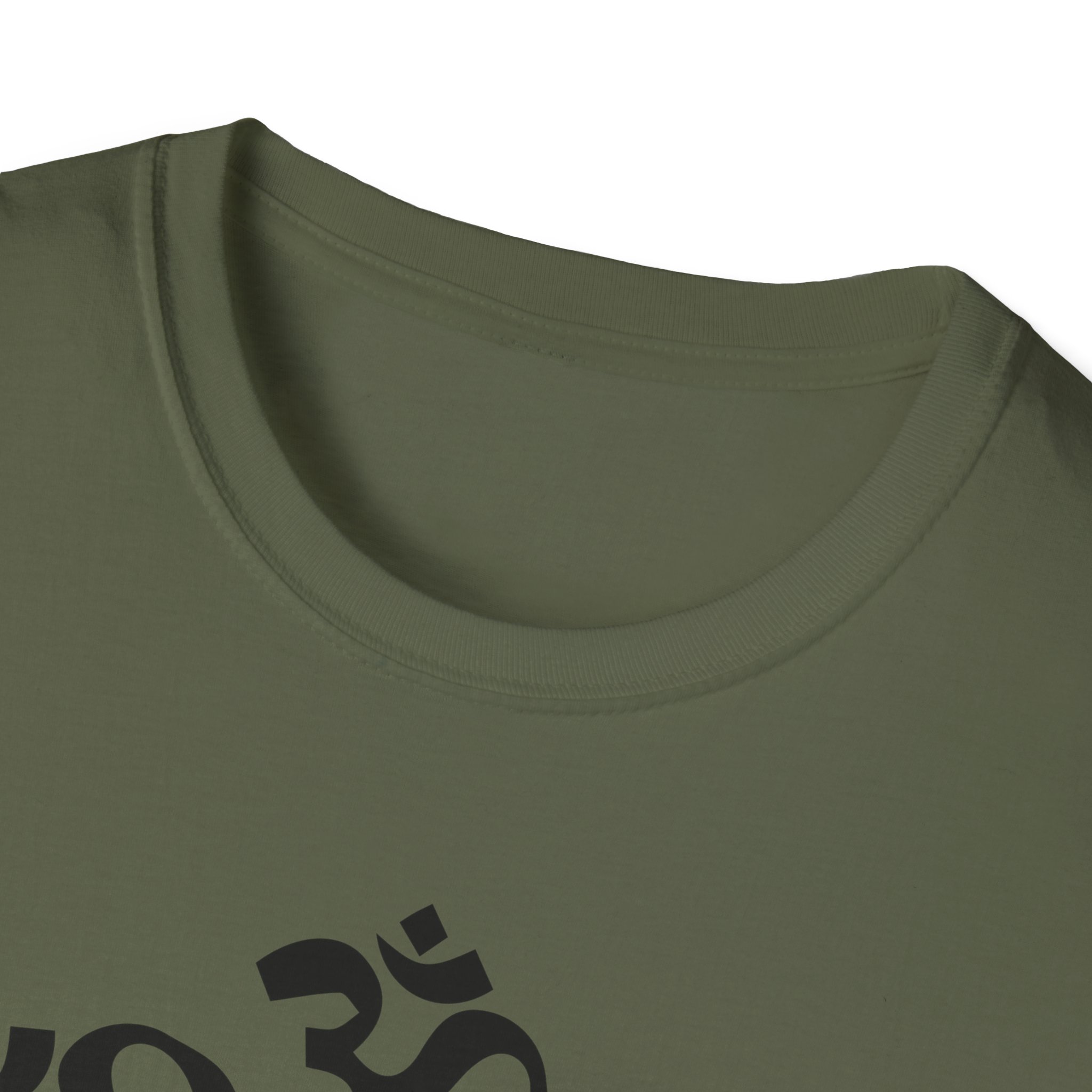 Third Eye om lotus Unisex Softstyle T-Shirt - Image 15