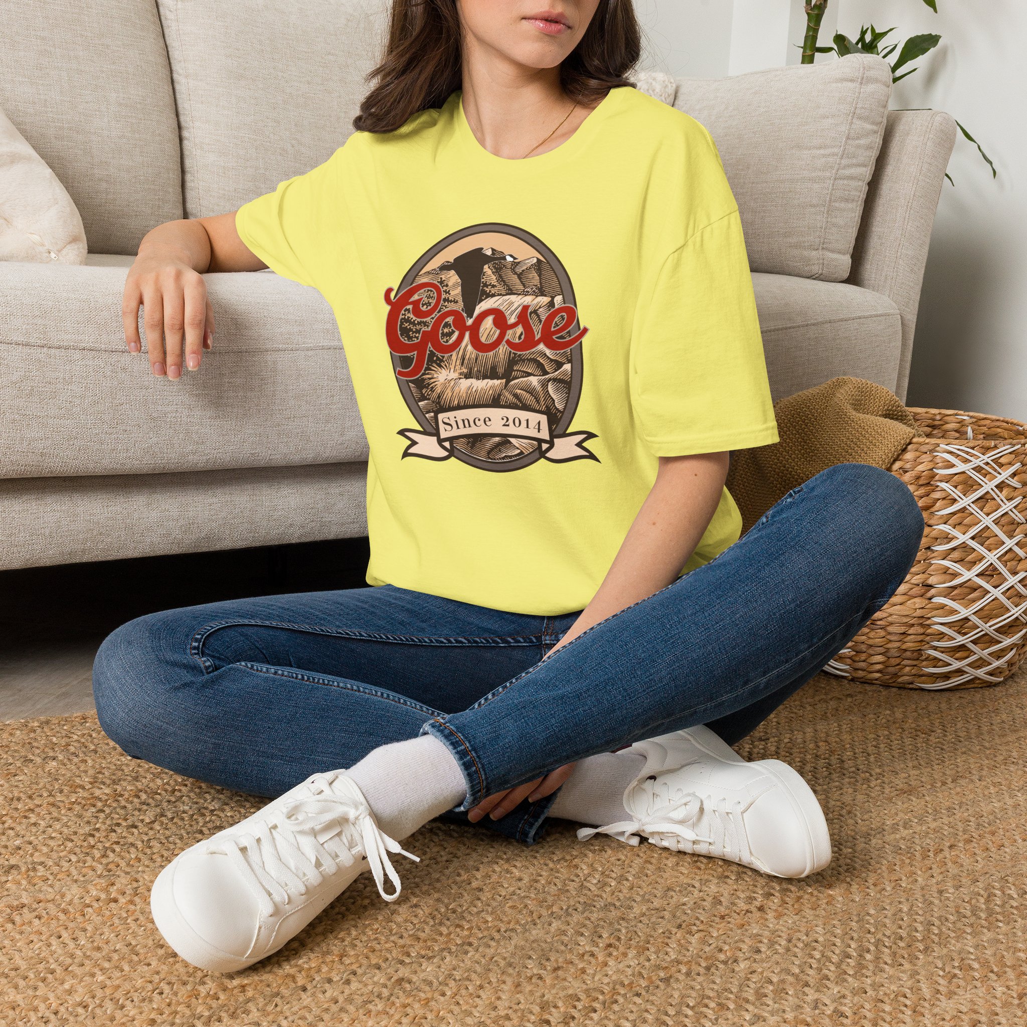 Goose Waterfall Banner Lot Shirt Unisex Softstyle - Image 18