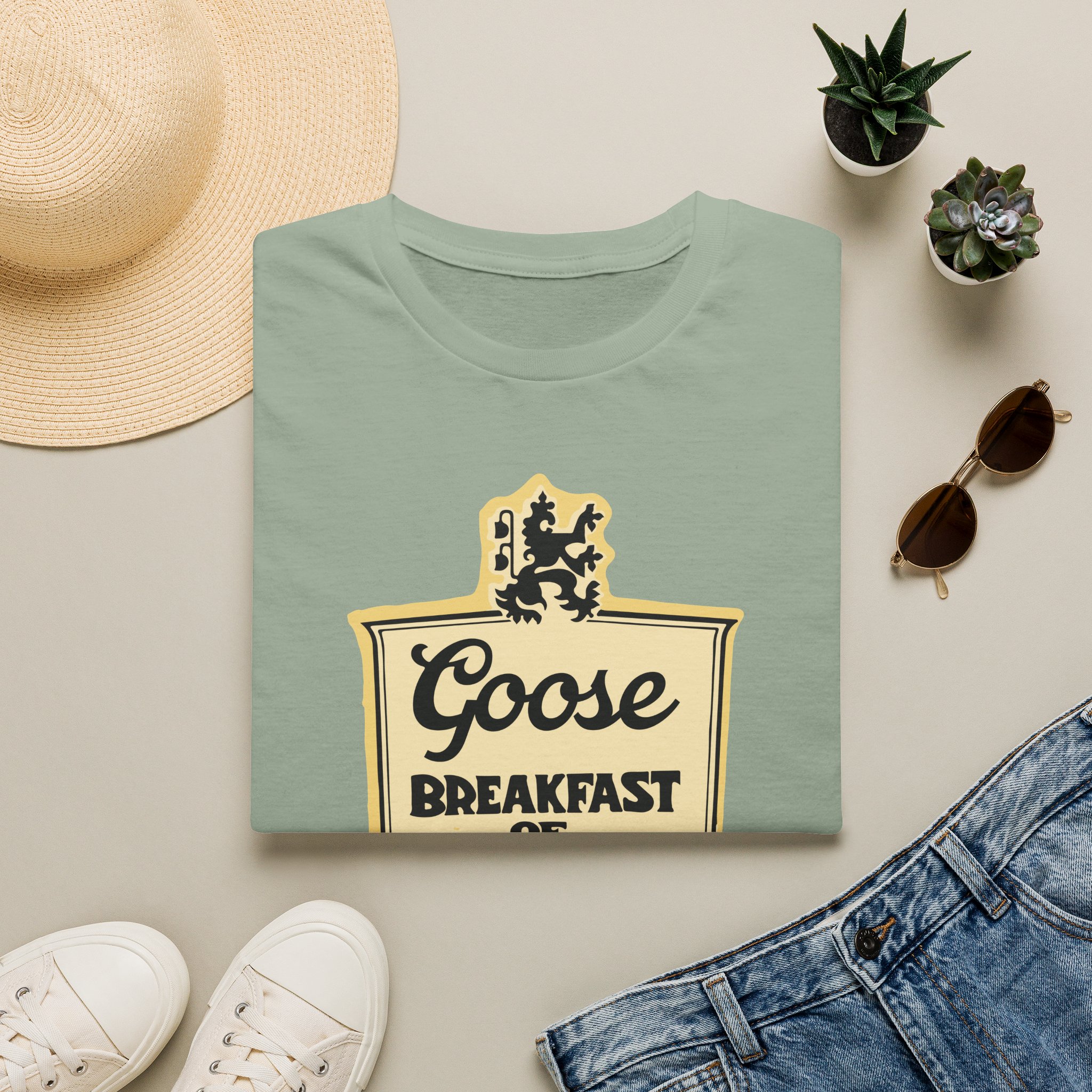 Goose Breakfast of Champions Lot Shirt Unisex Softstyle - Image 29
