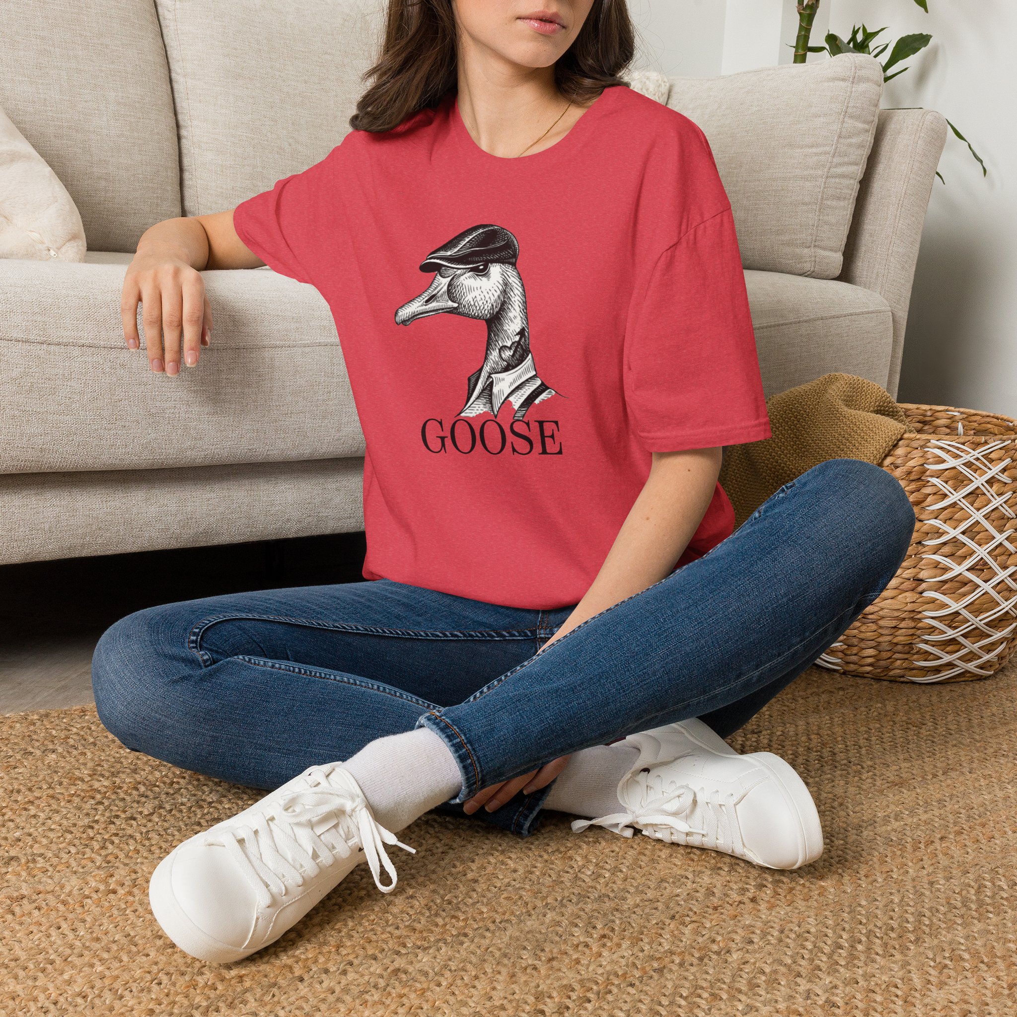Goose Family Lot Shirt Unisex Softstyle - Image 58