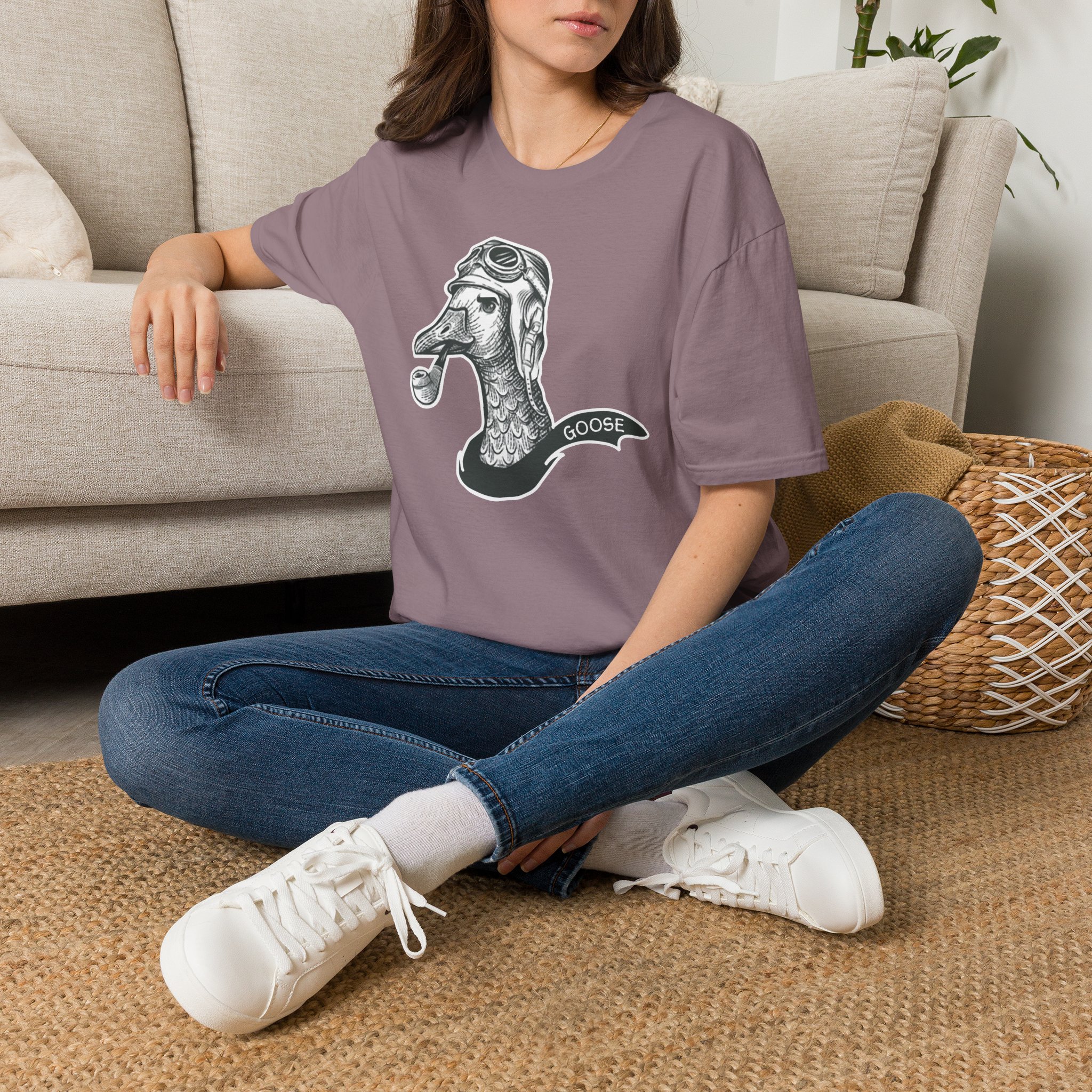 Goose Pilot Lot Shirt Unisex Softstyle - Image 54