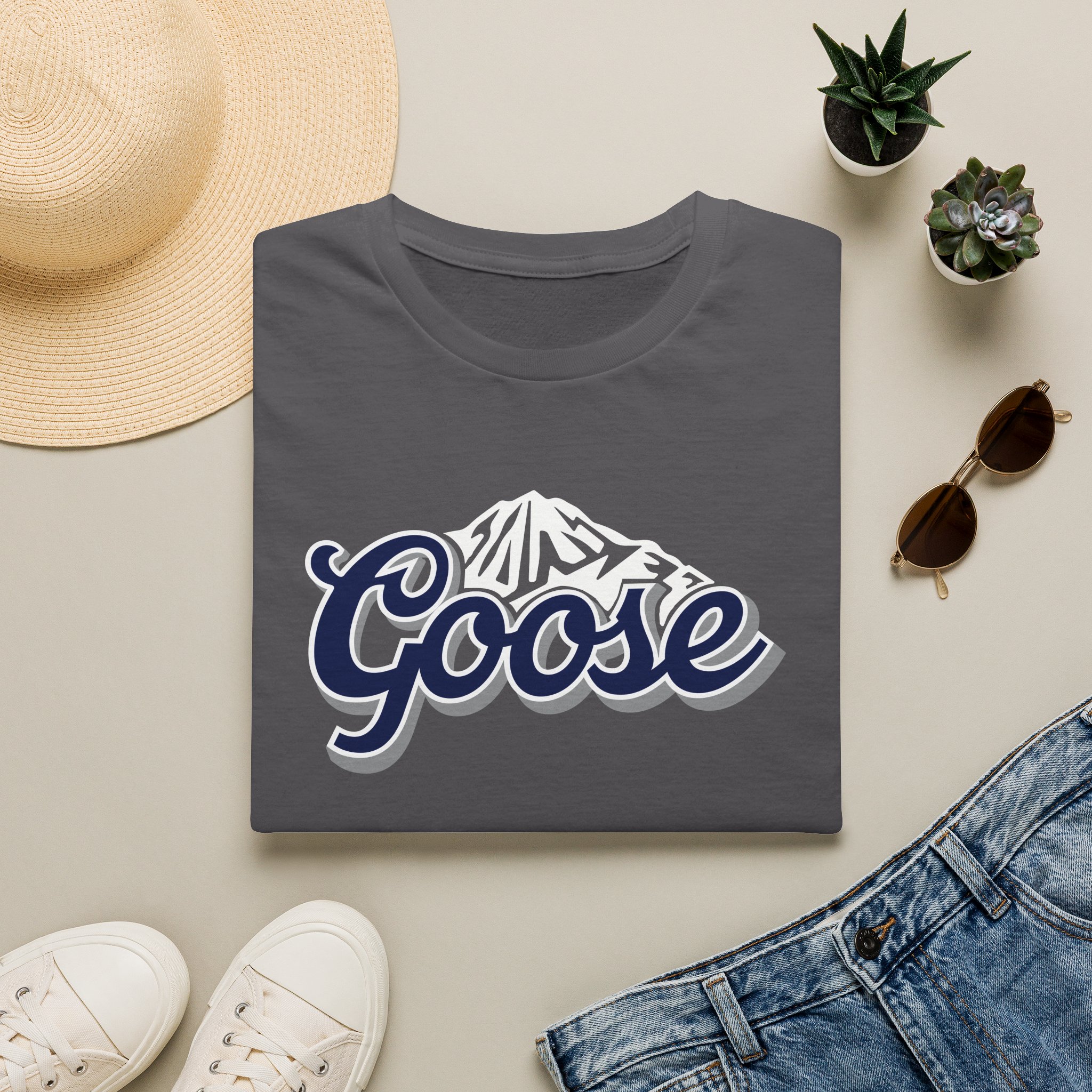 Goose Coors Blue Mountain Lot Shirt Unisex Softstyle - Image 37