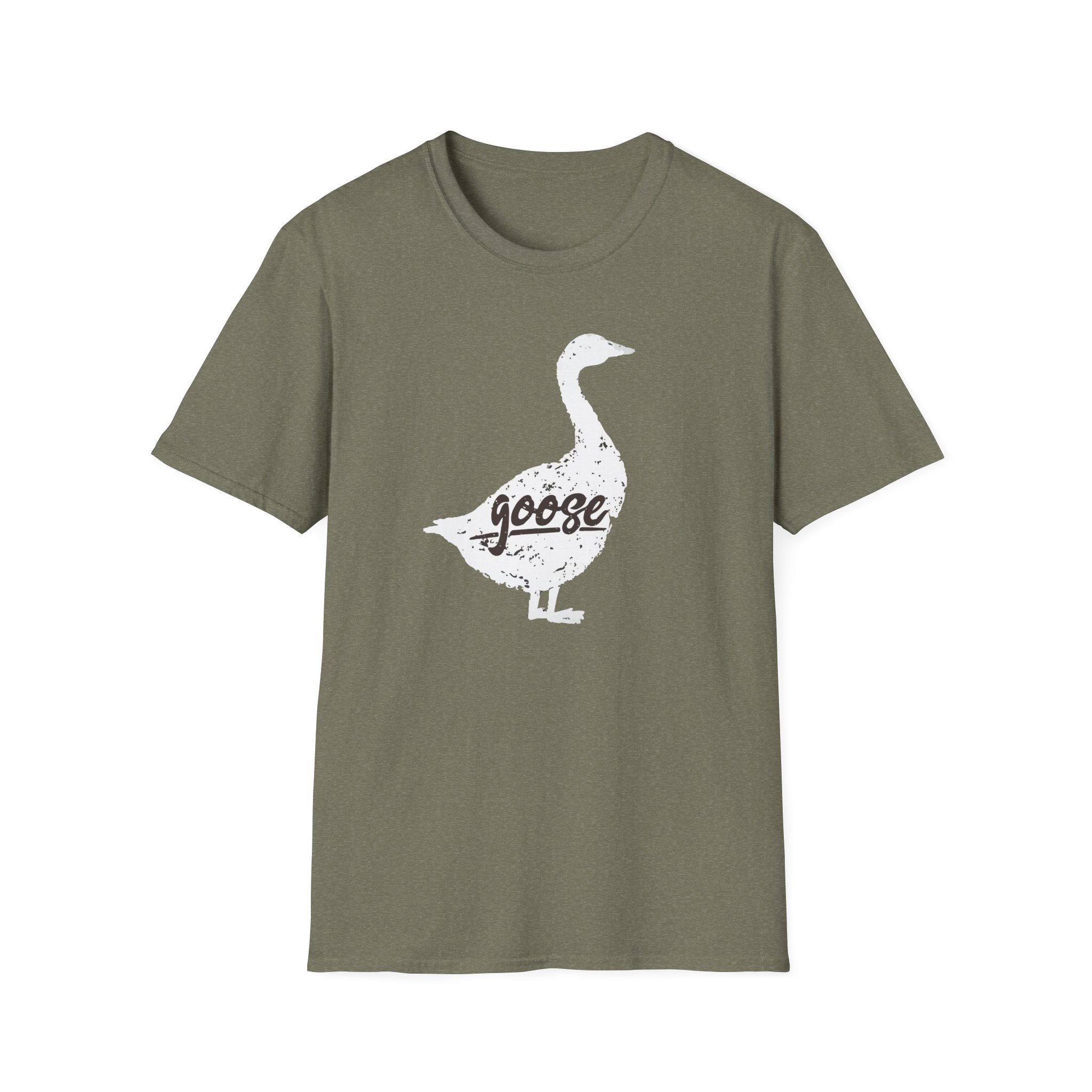 Goose White Goose Lot Shirt Unisex Softstyle - Image 15