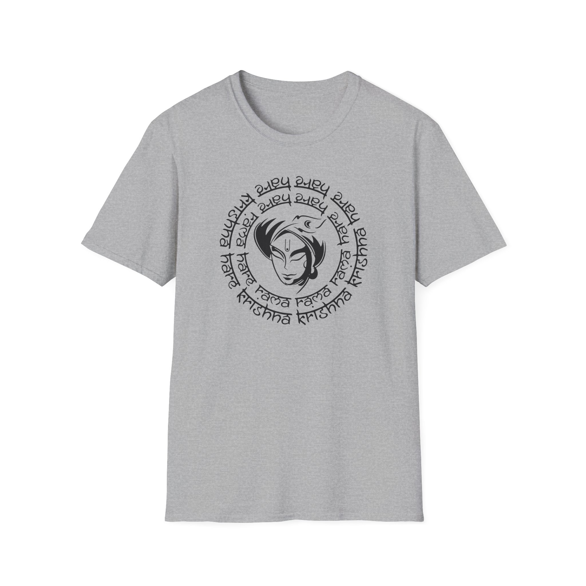 Third Eye Hare Krishna Softstyle T-Shirt - Image 4