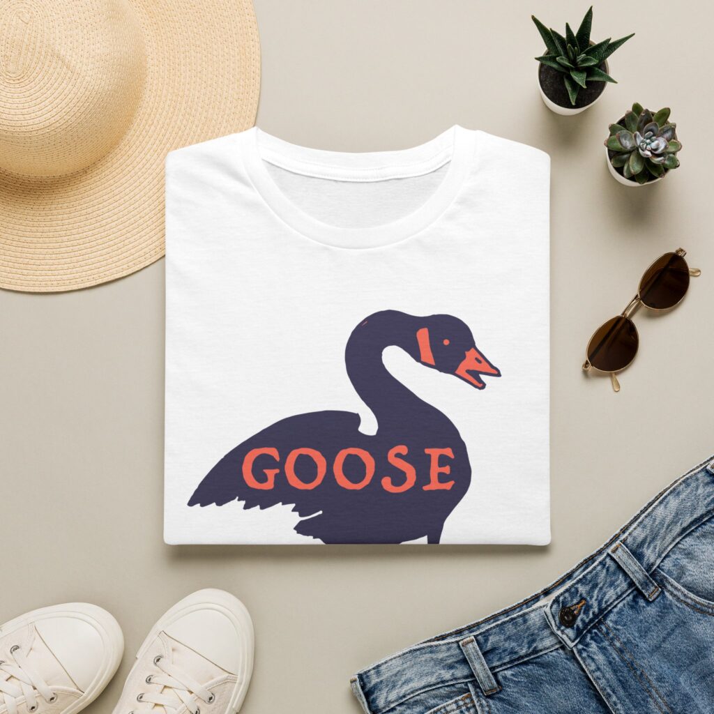 Goose Violet Orange Lot Shirt Unisex Softstyle