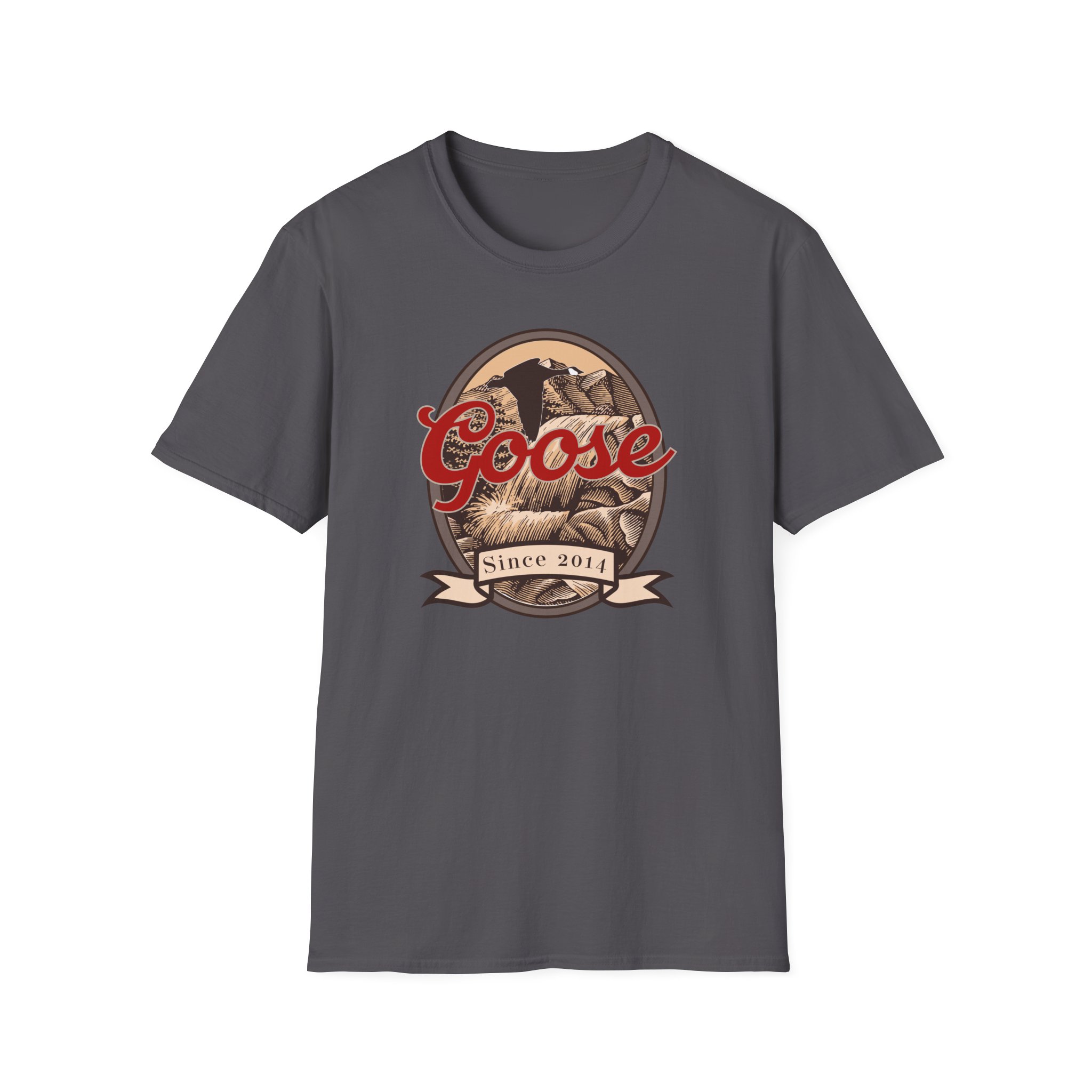Goose Waterfall Banner Lot Shirt Unisex Softstyle - Image 35