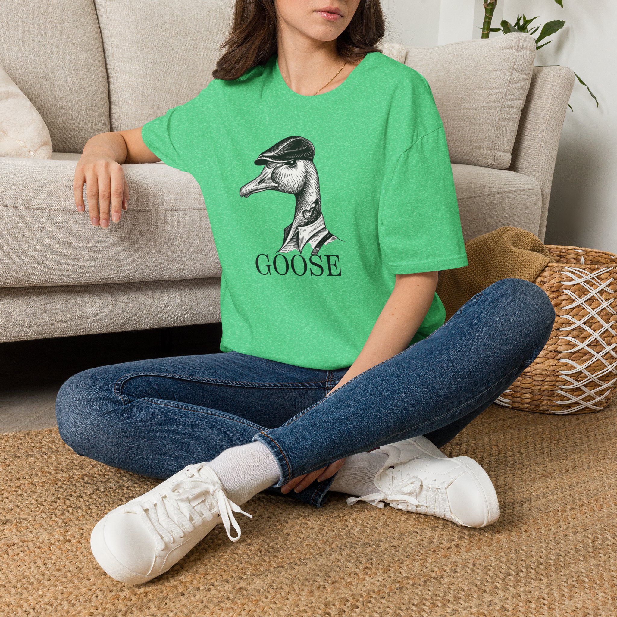 Goose Family Lot Shirt Unisex Softstyle - Image 26