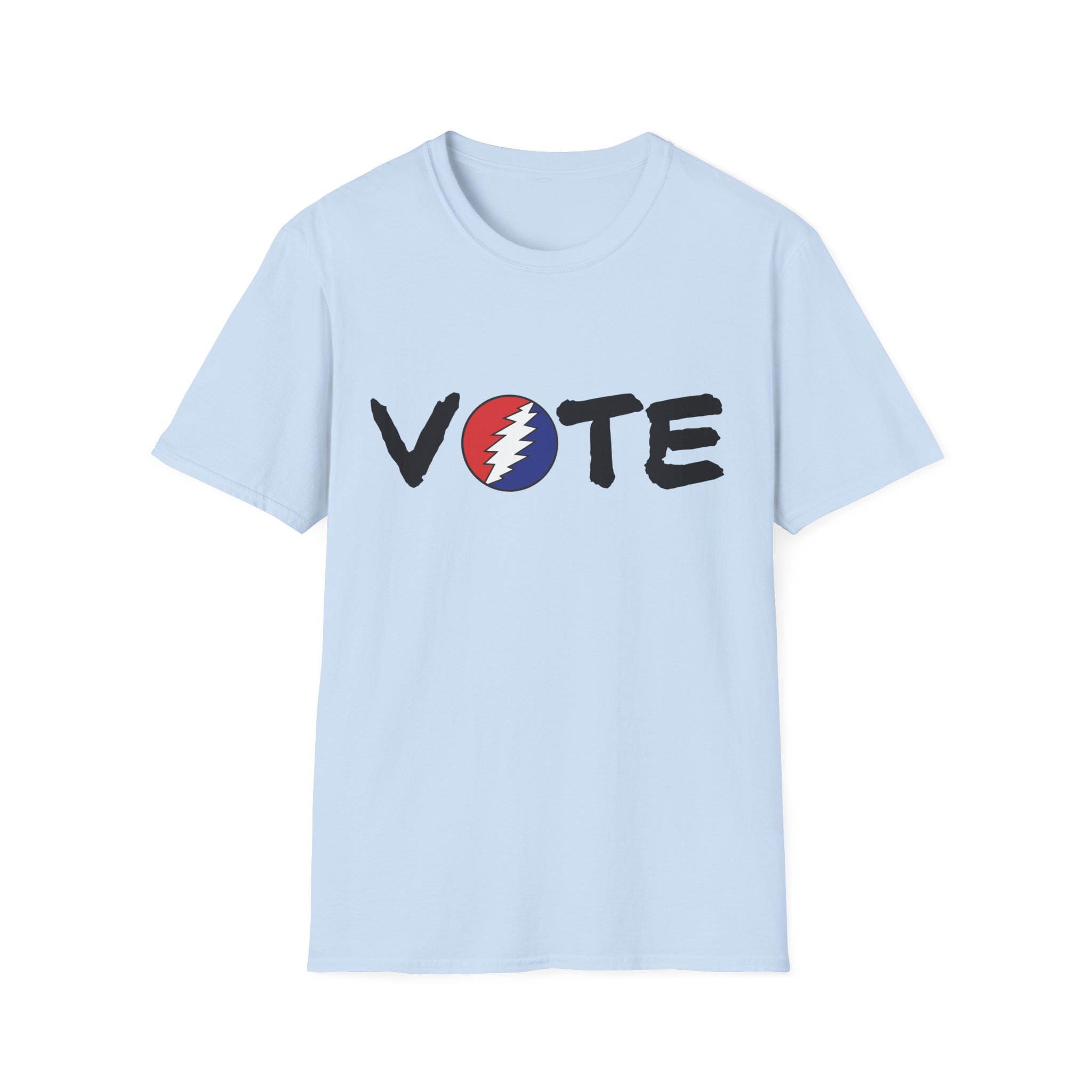 Grateful Dead Vote Lot Shirt Black Unisex Softstyle - Image 15