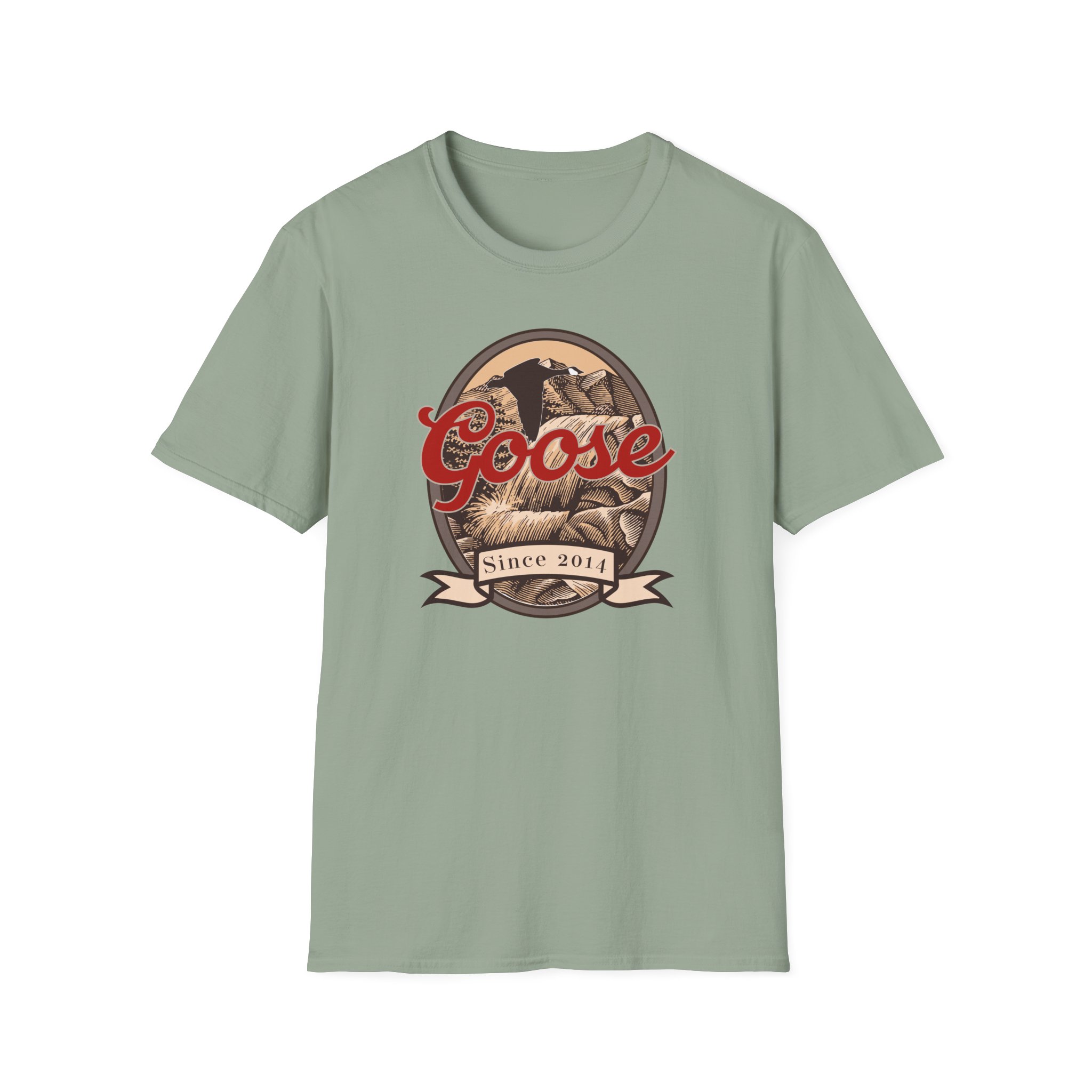 Goose Waterfall Banner Lot Shirt Unisex Softstyle - Image 27