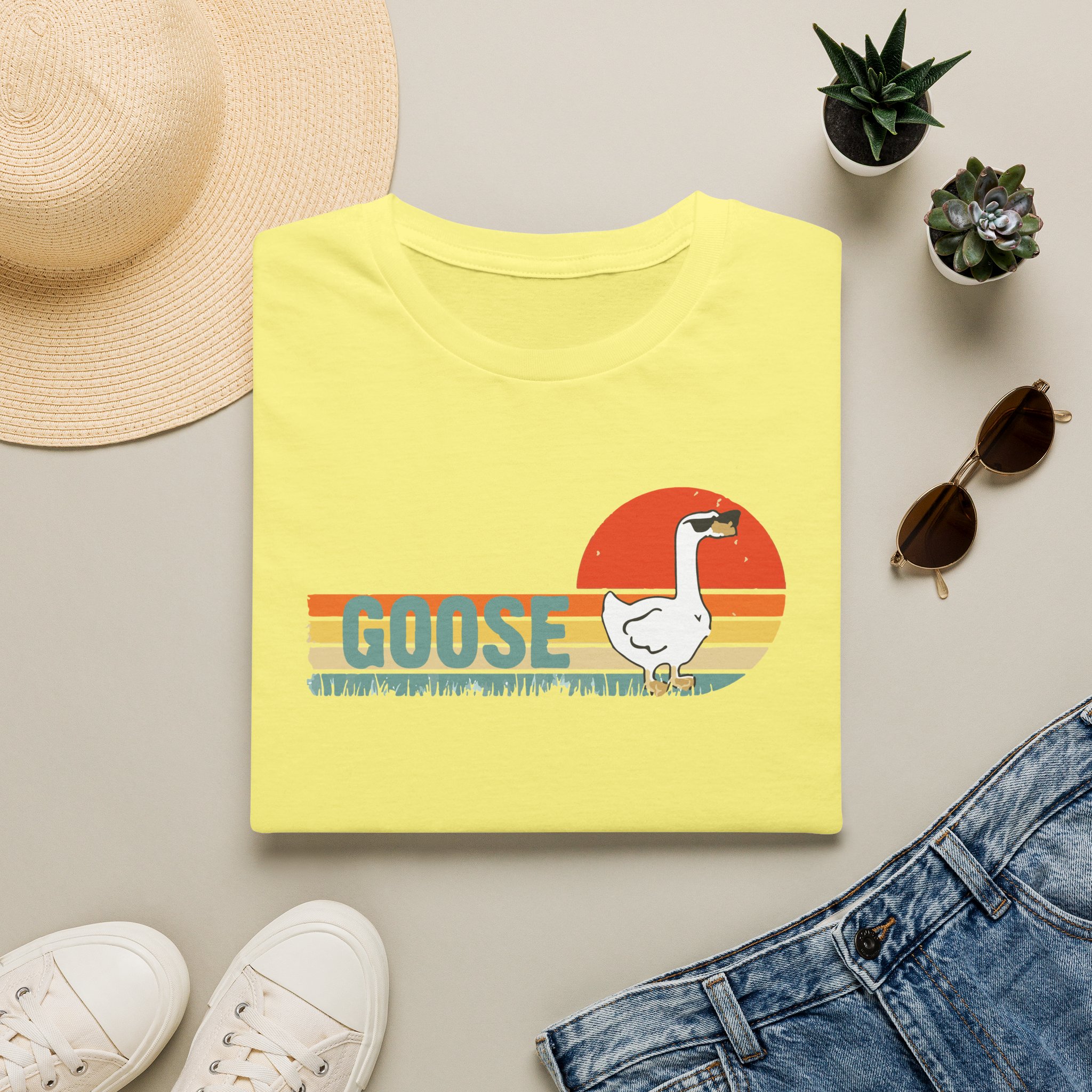 Goose Retro Lot Shirt Unisex Softstyle - Image 17