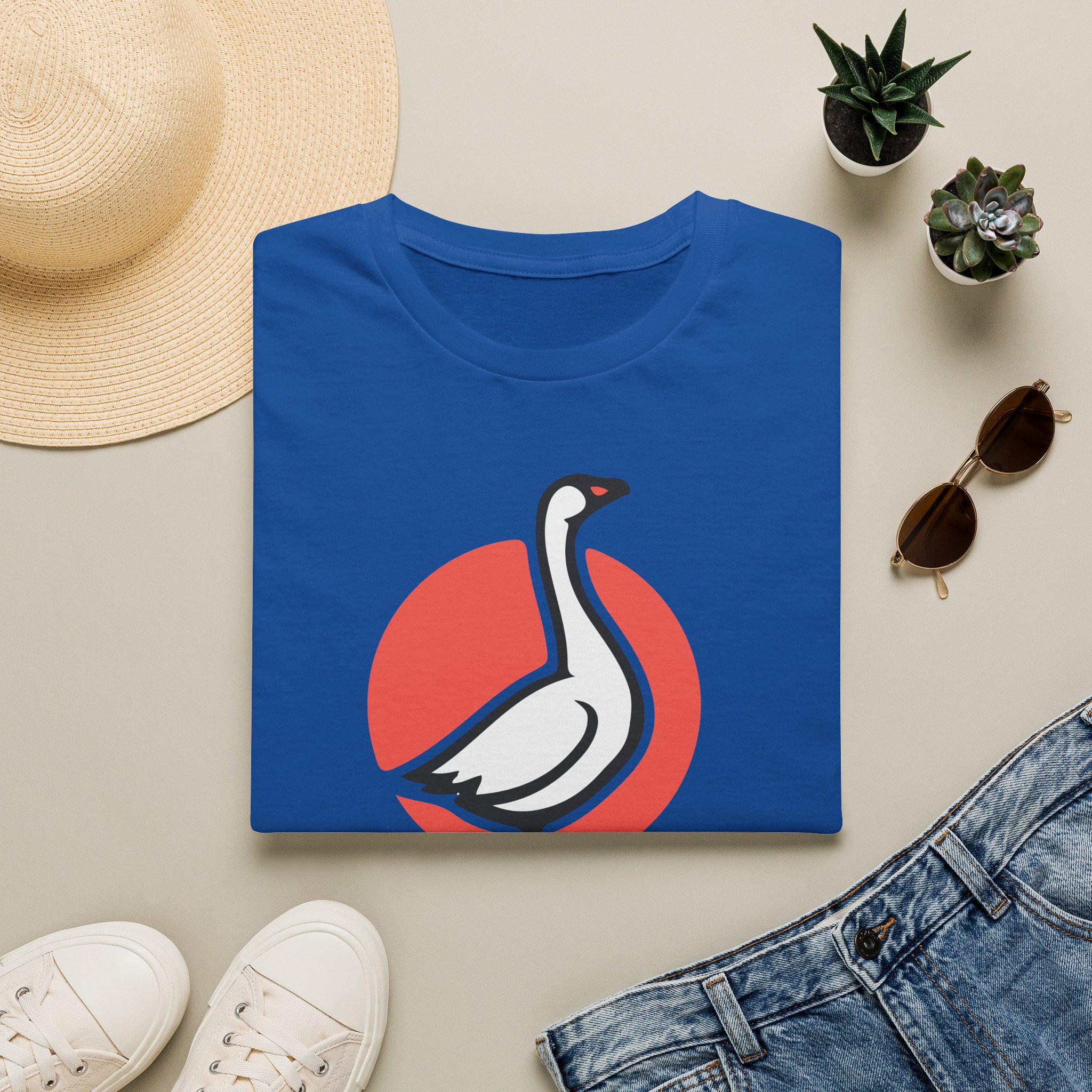 Goose Big Sunshine Lot Shirt Unisex Softstyle - Image 41