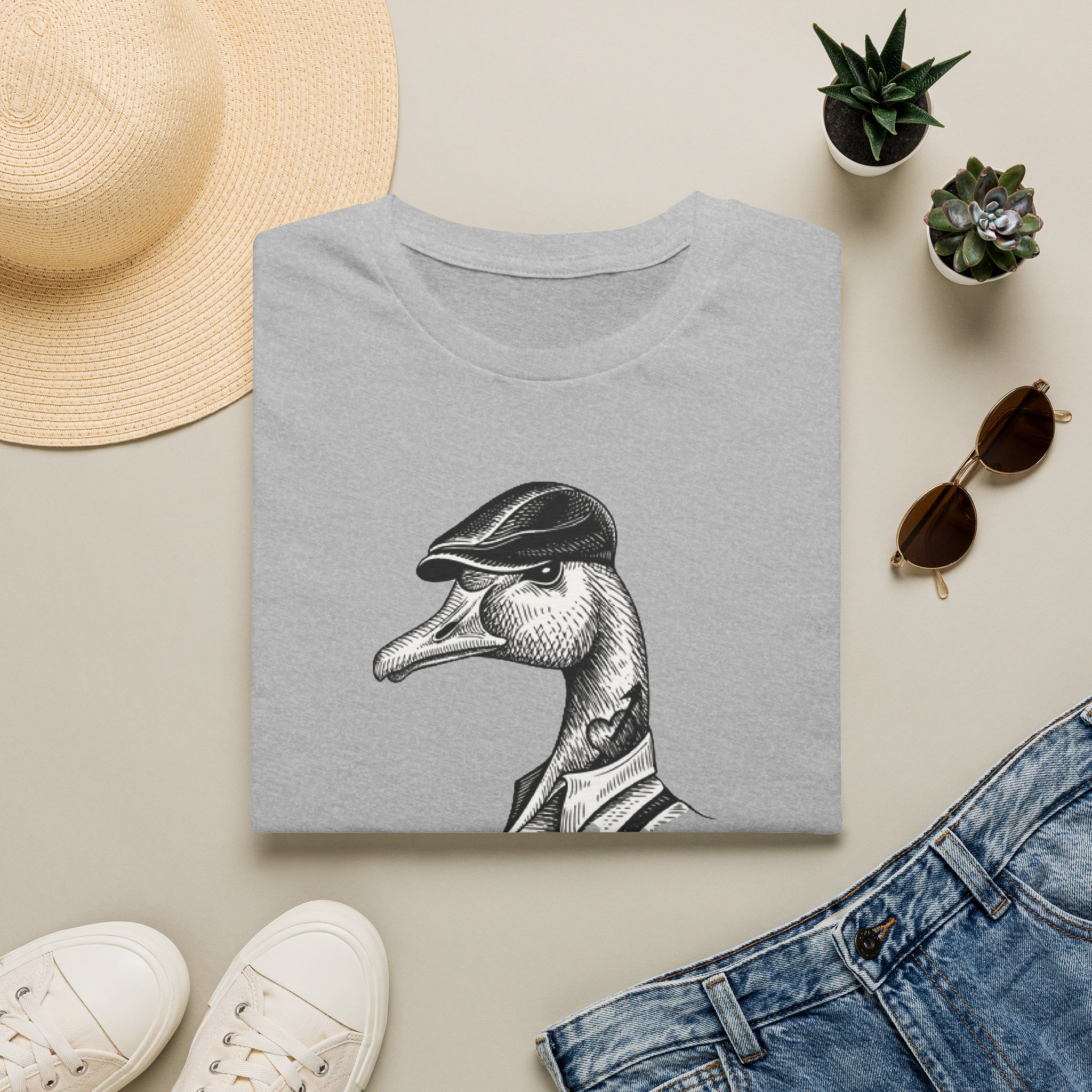 Goose Family Lot Shirt Unisex Softstyle - Image 5