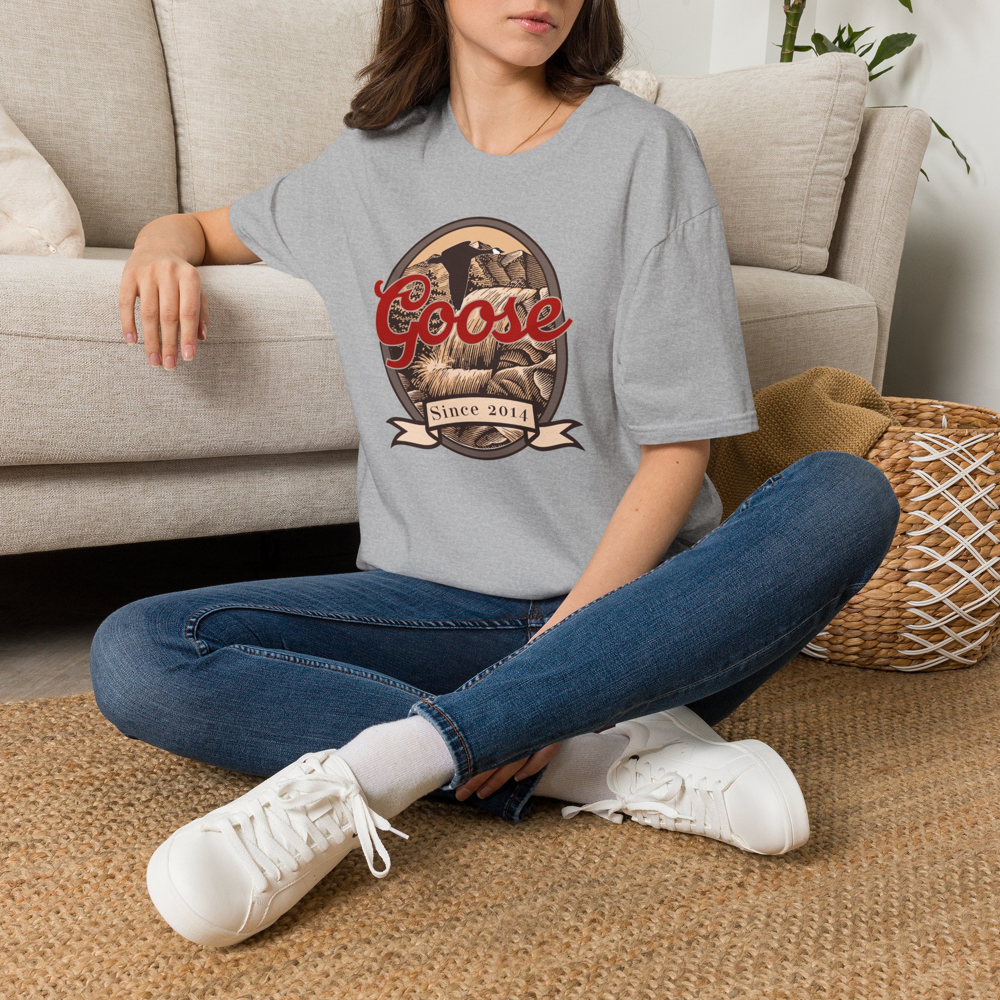 Goose Waterfall Banner Lot Shirt Unisex Softstyle - Image 10