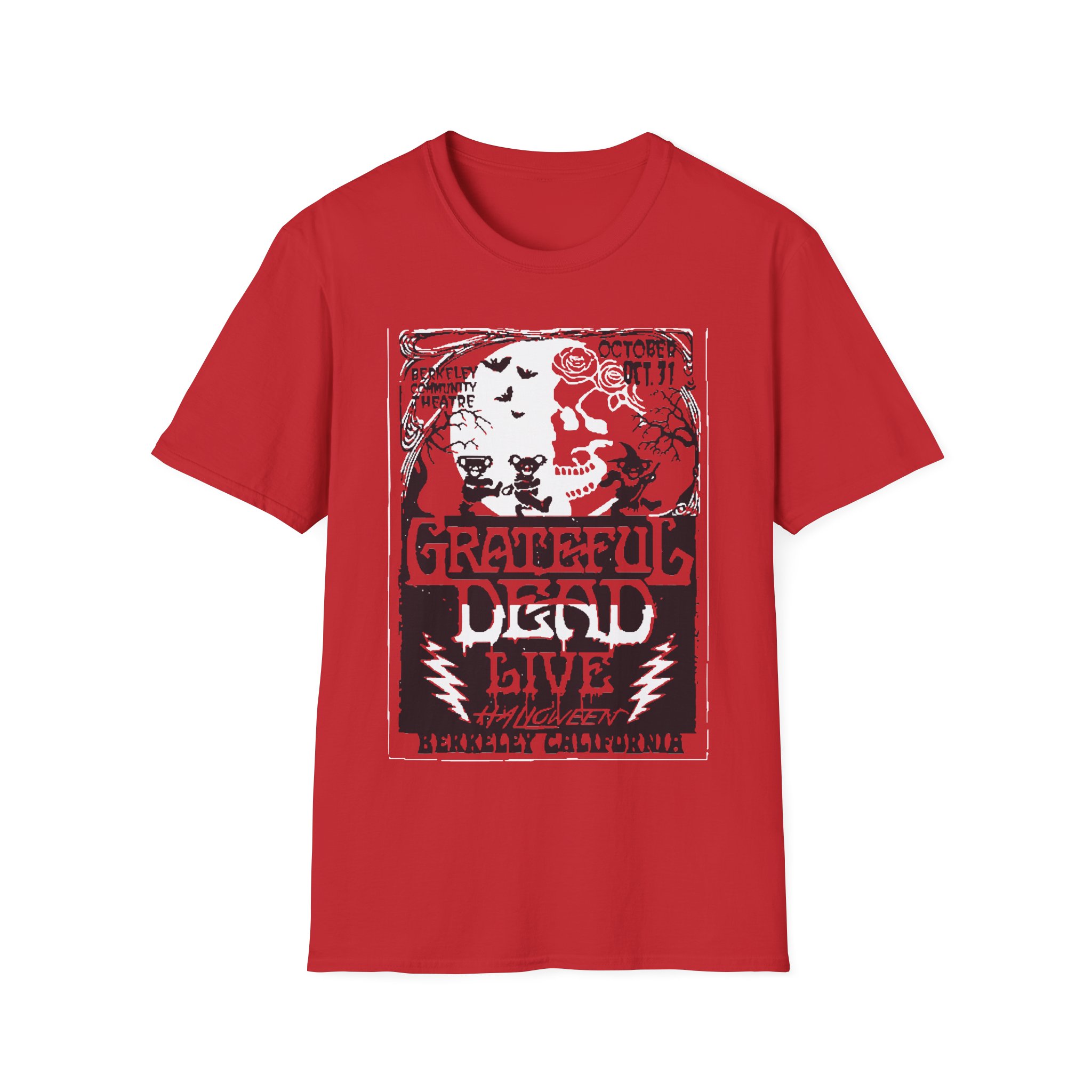 Grateful Dead Halloween Lot Shirt Unisex Softstyle T-Shirt - Image 25
