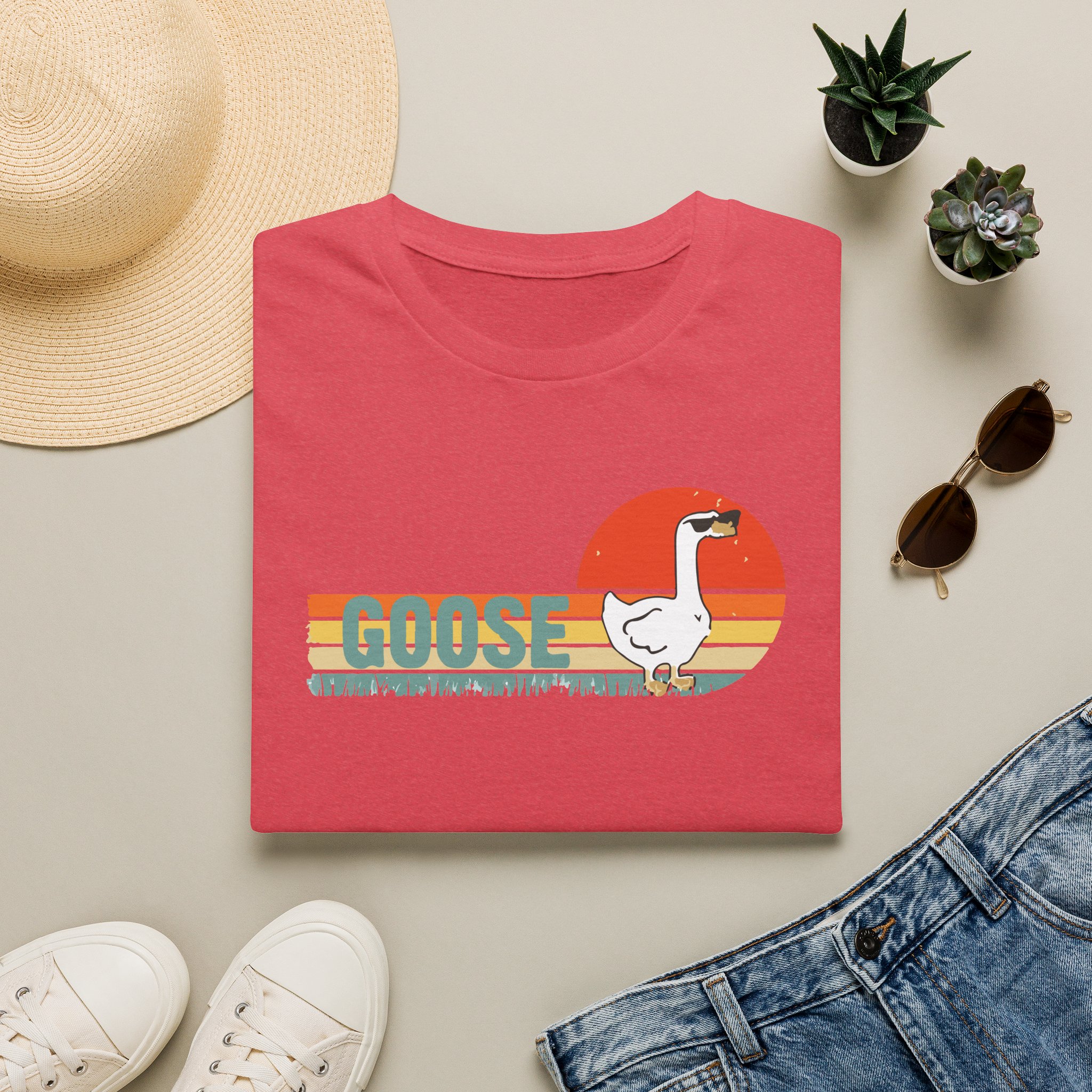 Goose Retro Lot Shirt Unisex Softstyle - Image 53