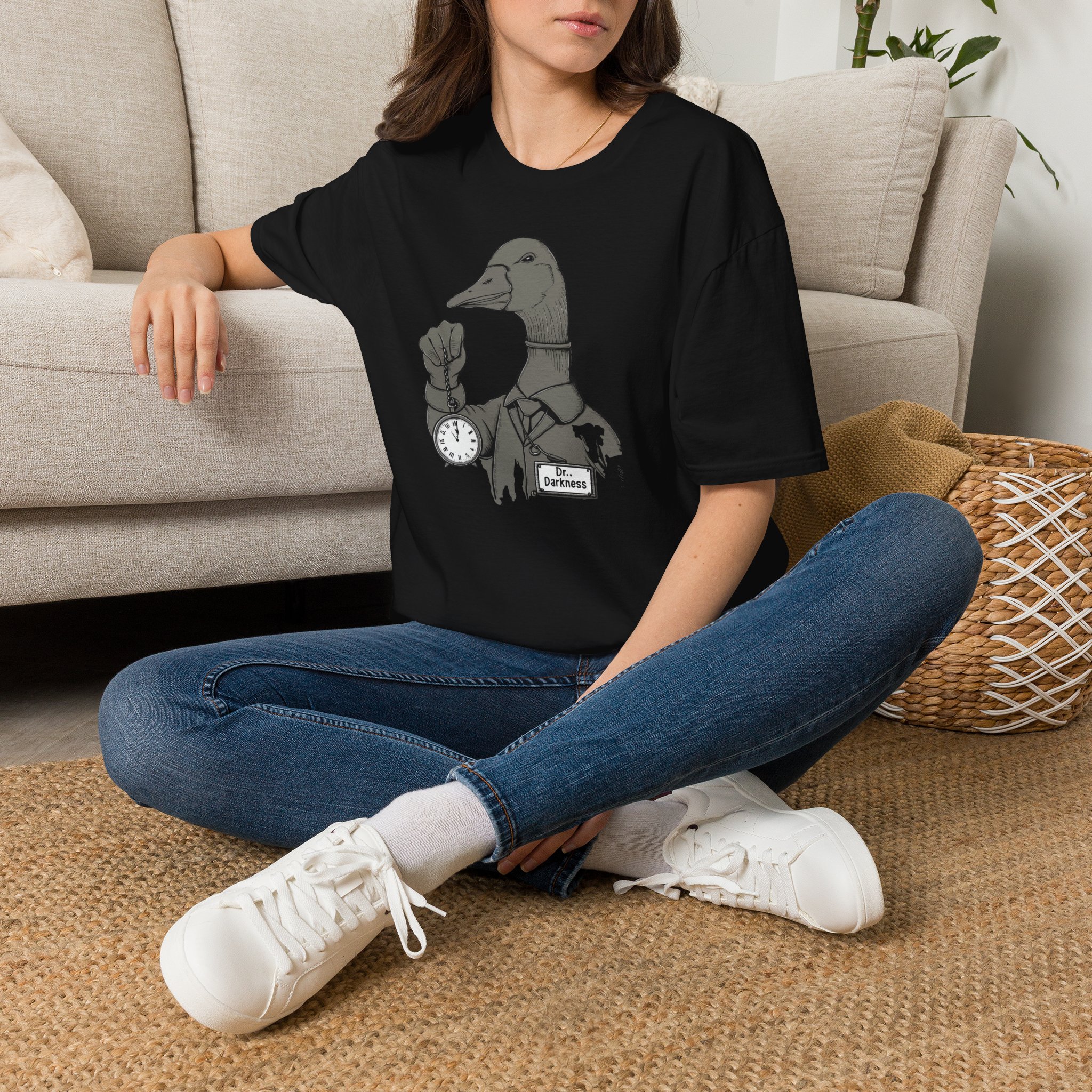 Goose Dr Darkness Lot Shirt Unisex Softstyle - Image 6