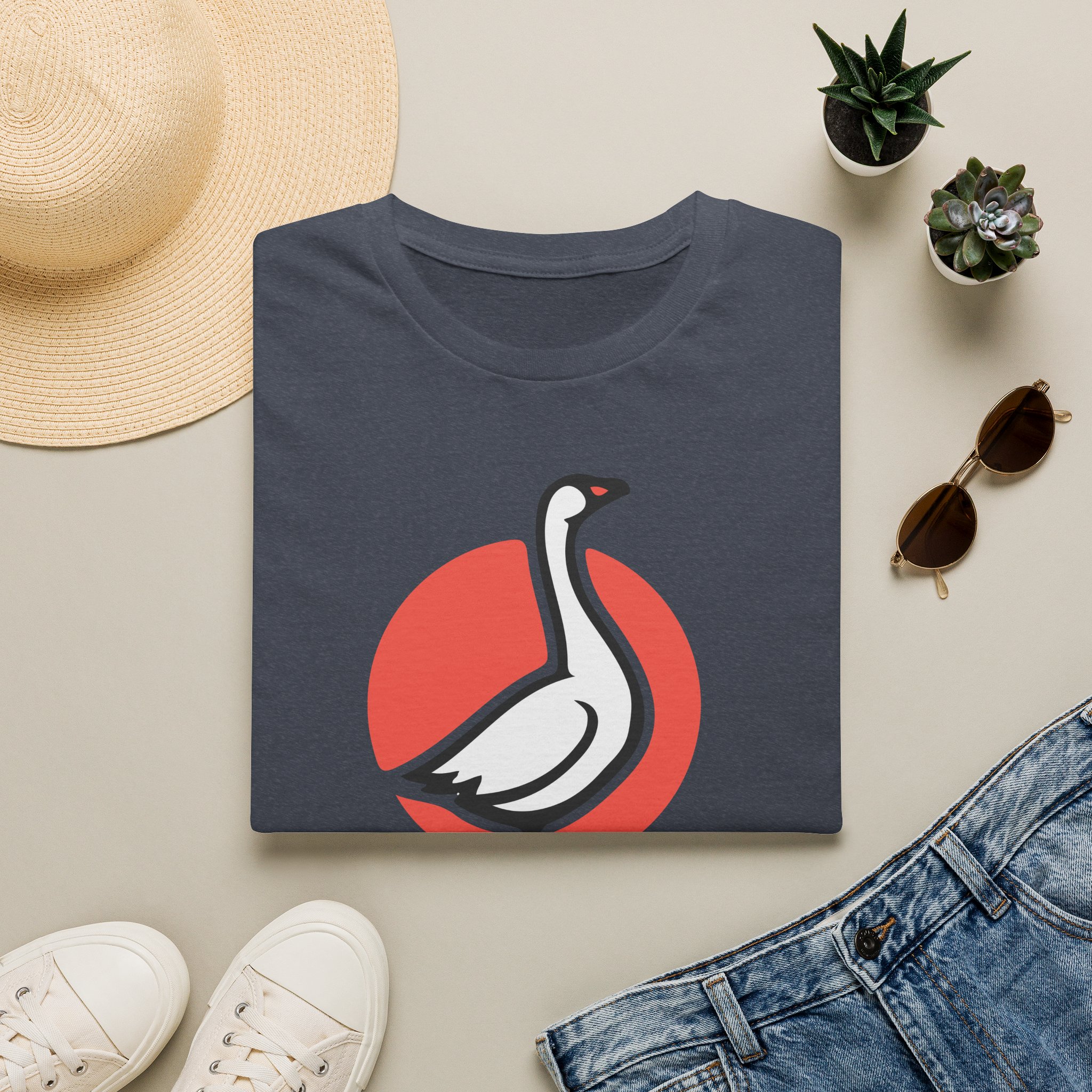 Goose Big Sunshine Lot Shirt Unisex Softstyle - Image 45