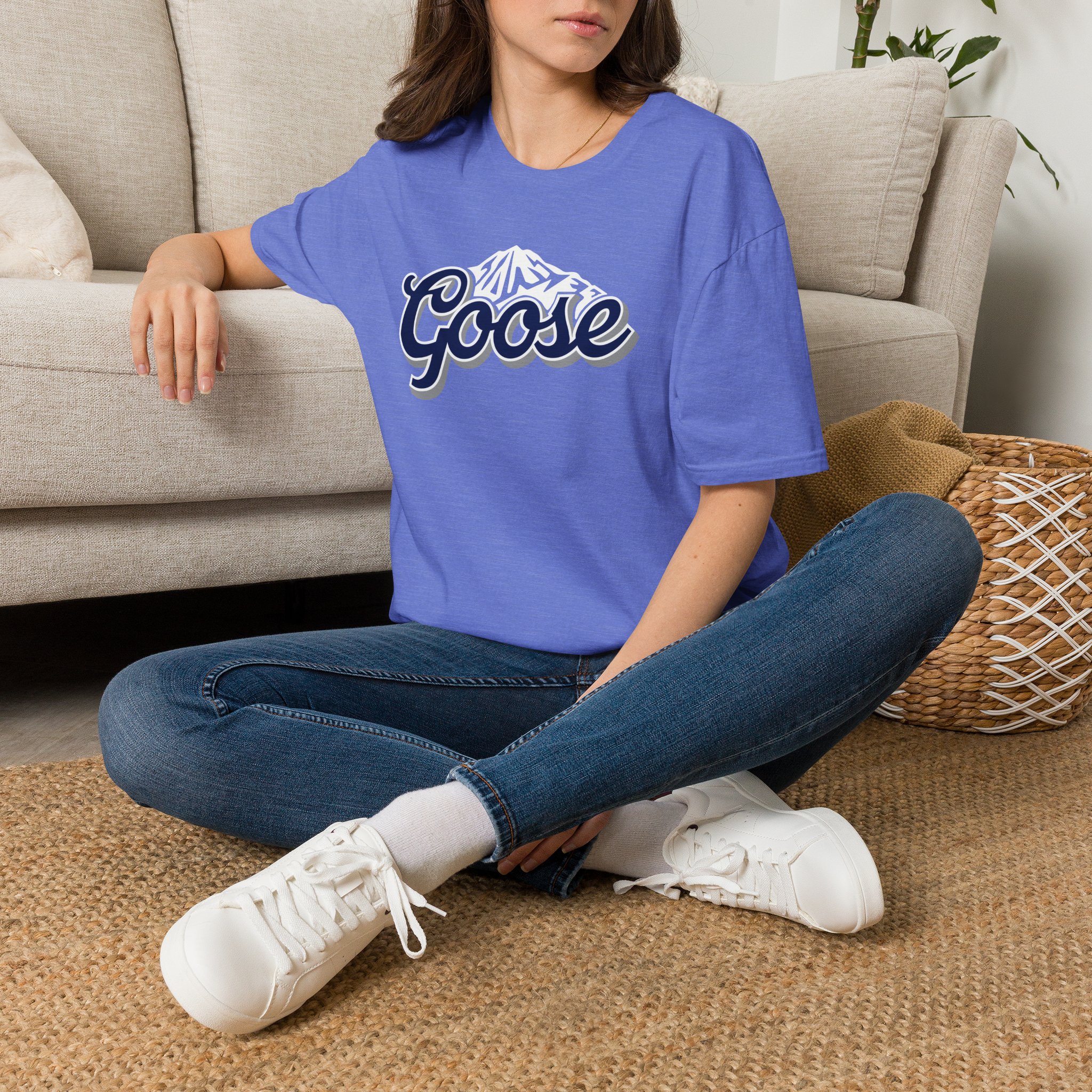 Goose Coors Blue Mountain Lot Shirt Unisex Softstyle - Image 34