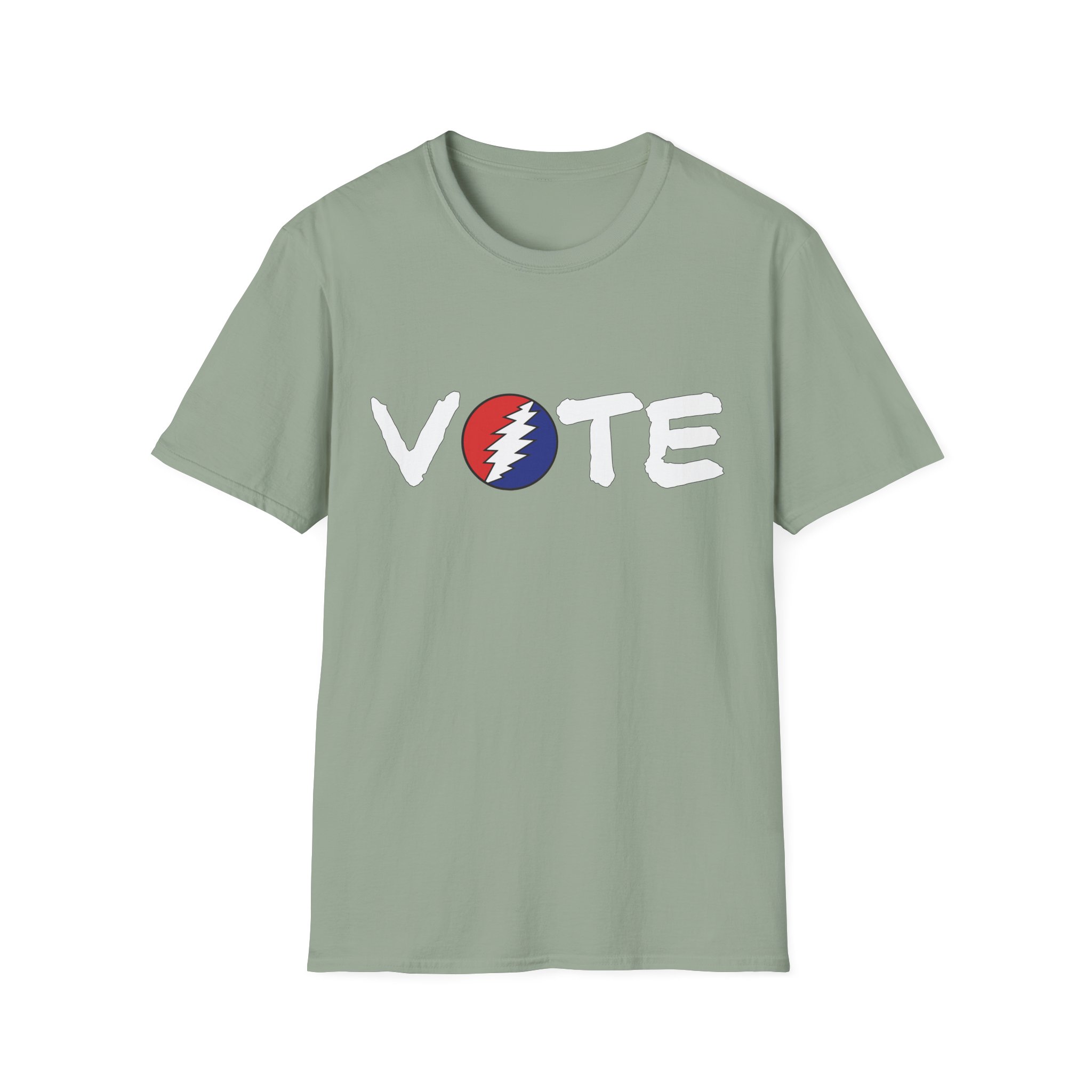 Grateful Dead Vote Lot Shirt White Unisex Softstyle - Image 27