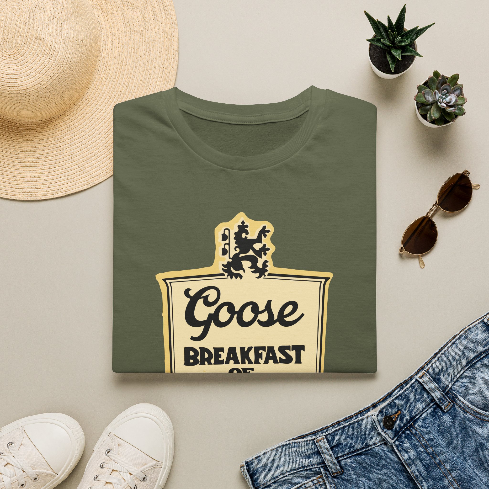 Goose Breakfast of Champions Lot Shirt Unisex Softstyle - Image 25