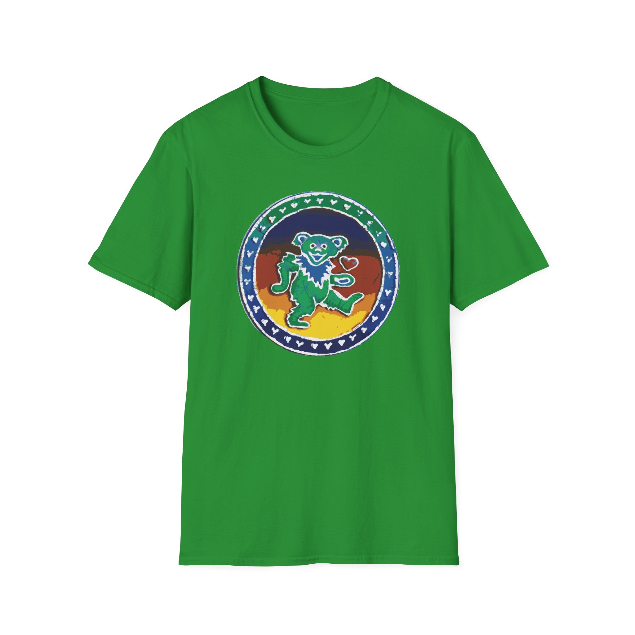 Grateful Dead Dancing Bear Lot Shirt Unisex Softstyle T-Shirt - Image 21