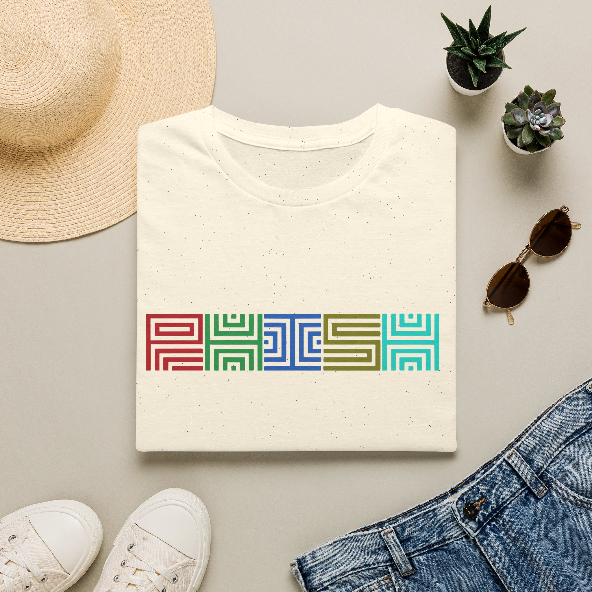 Phish Geometric Lot Shirt Unisex Softstyle - Image 4